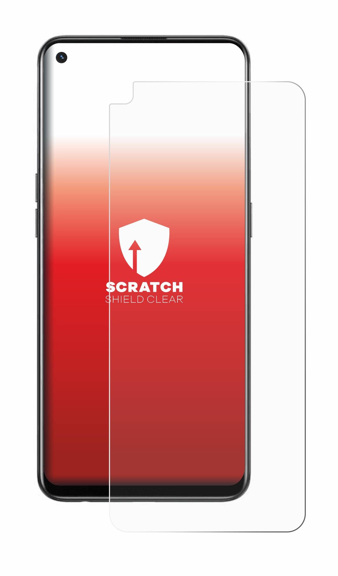 upscreen Schutzfolie für Oppo Reno 5 Lite Kratzschutz Anti-Fingerprint Klar