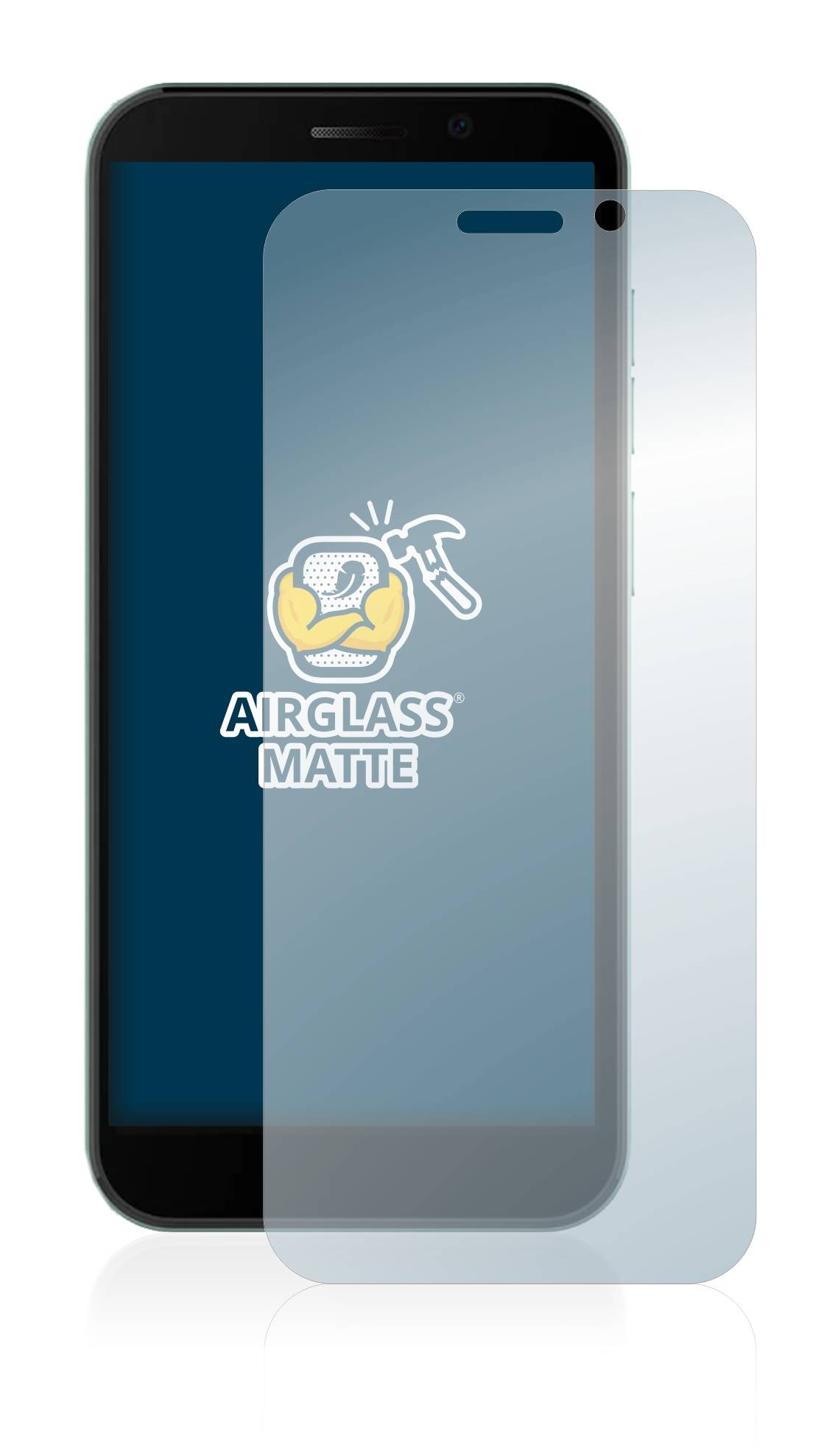 BROTECT AirGlass Flexible Schutz Glas Folie für Doogee X97 Pro Matt Entspiegelt