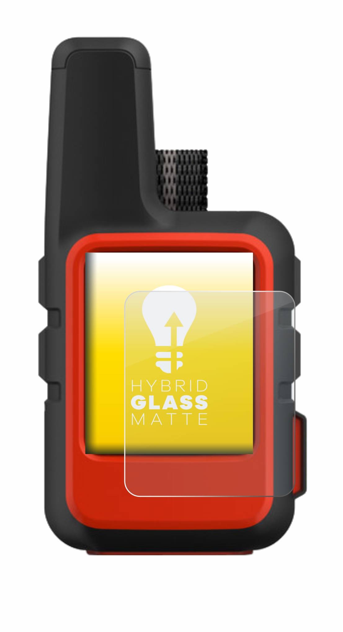 upscreen Hybrid Glass Matte Premium Schutzglas Folie für Garmin inReach