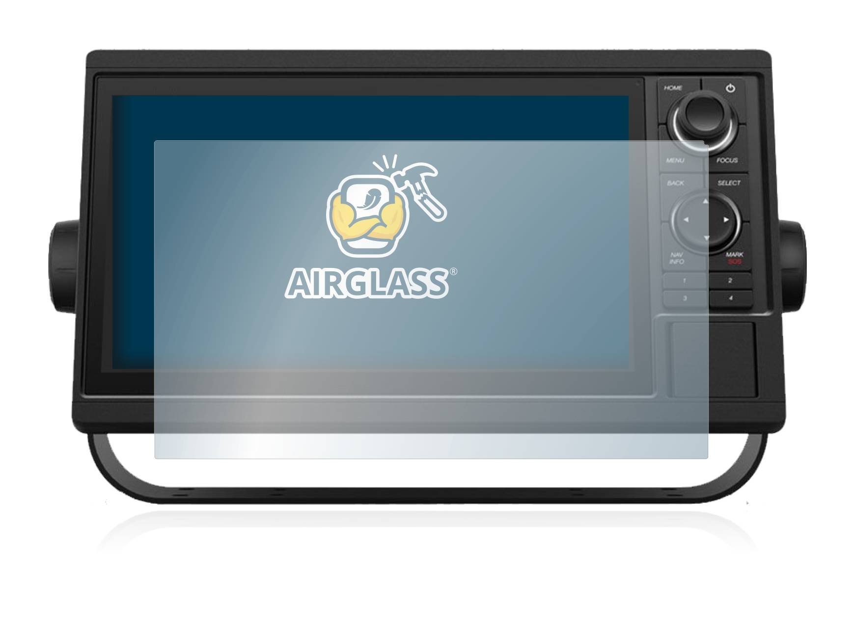 BROTECT AirGlass Schutzglas Folie für Garmin GPSMAP