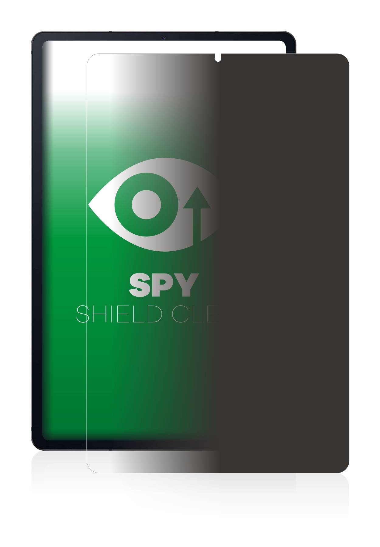 upscreen Spy Shield Clear Premium Blickschutzfolie für Samsung Galaxy Tab S6 Lite WiFi 2022