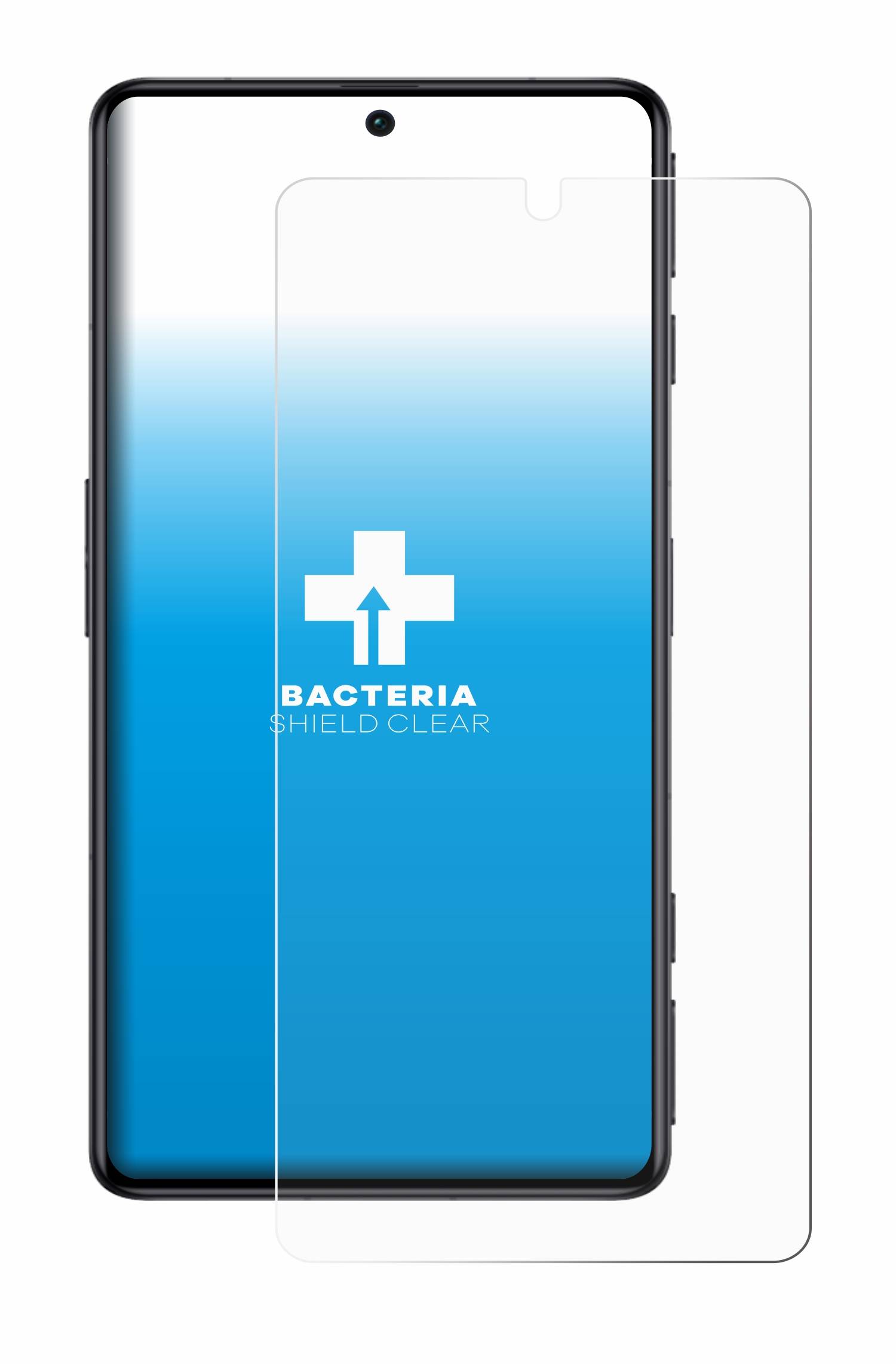 upscreen Schutzfolie für Xiaomi Poco F4 GT Antibakterielle Folie Klar Anti-Kratzer