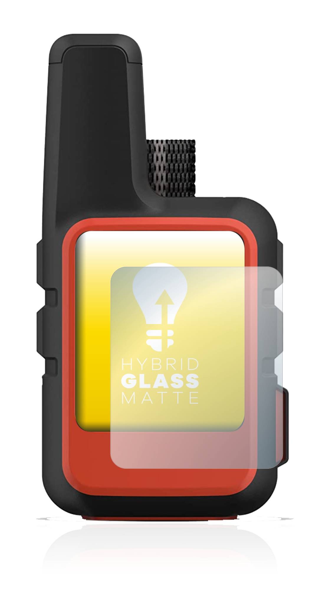 upscreen Flexible Schutz Glas Folie für Garmin inReach Mini 2 Schutzglas 9H Hybridglas Matt Entspiegelt