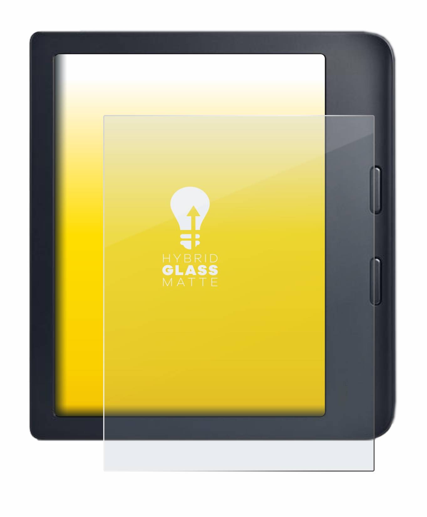 upscreen Flexible Schutz Glas Folie für Kobo Libra 2 Schutzglas 9H Hybridglas Matt Entspiegelt