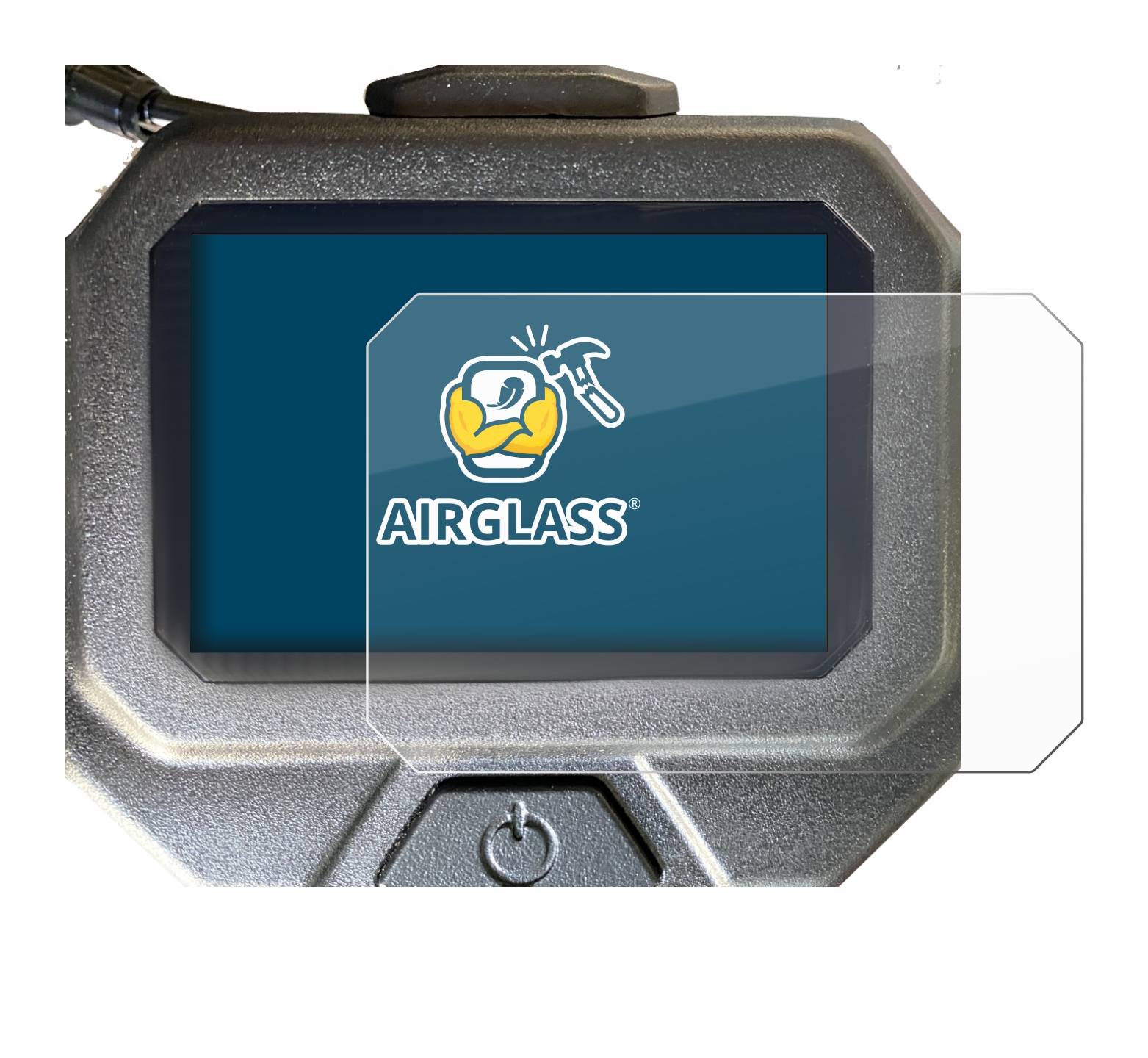 BROTECT AirGlass Flexible Schutz Glas Folie für Ducati Pro 2 Klar Transparent