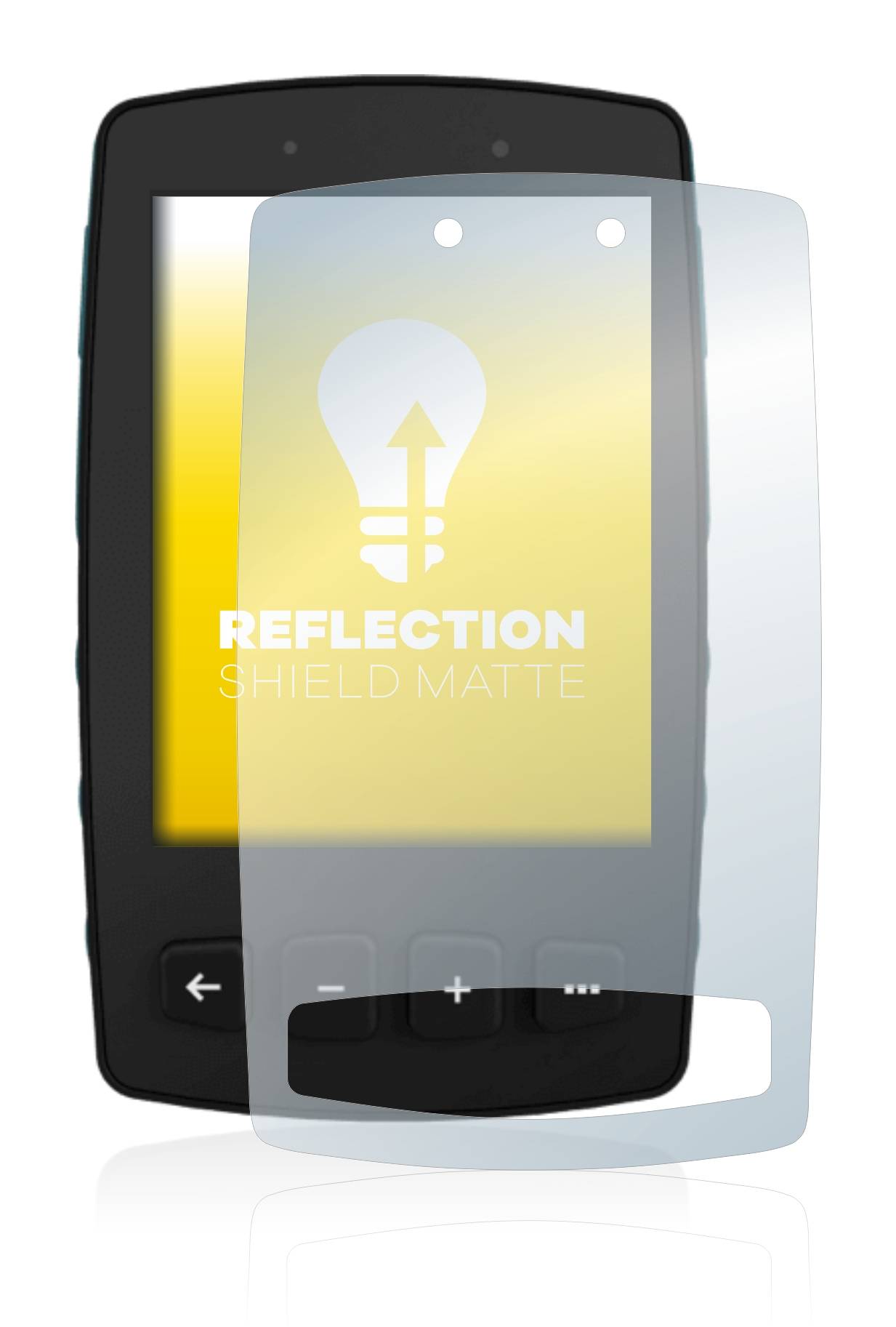 upscreen Reflection Shield Matte Premium Displayschutzfolie für TwoNav Trail 2