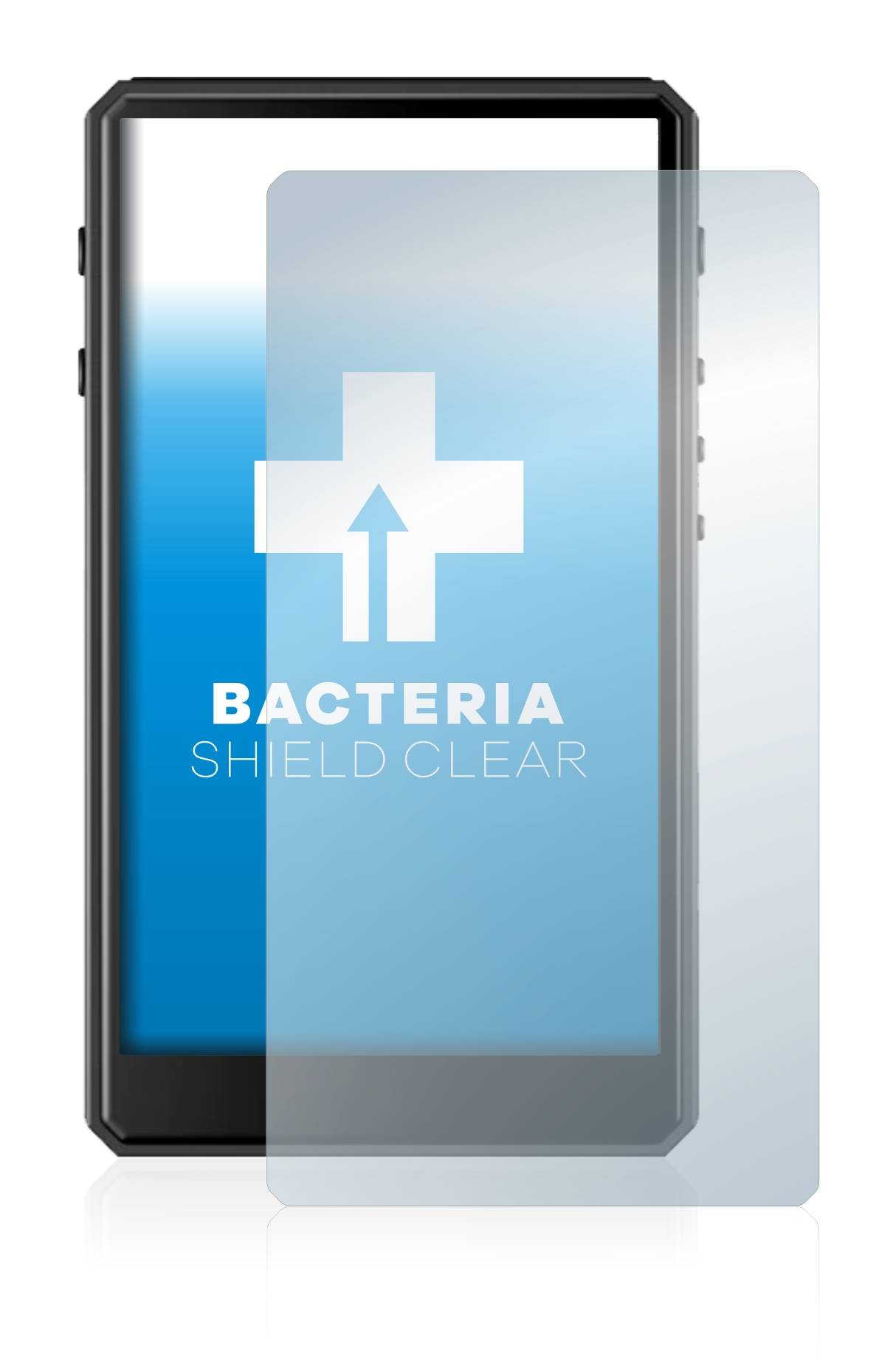 upscreen Bacteria Shield Clear Premium Antibakterielle Displayschutzfolie für Hiby R5