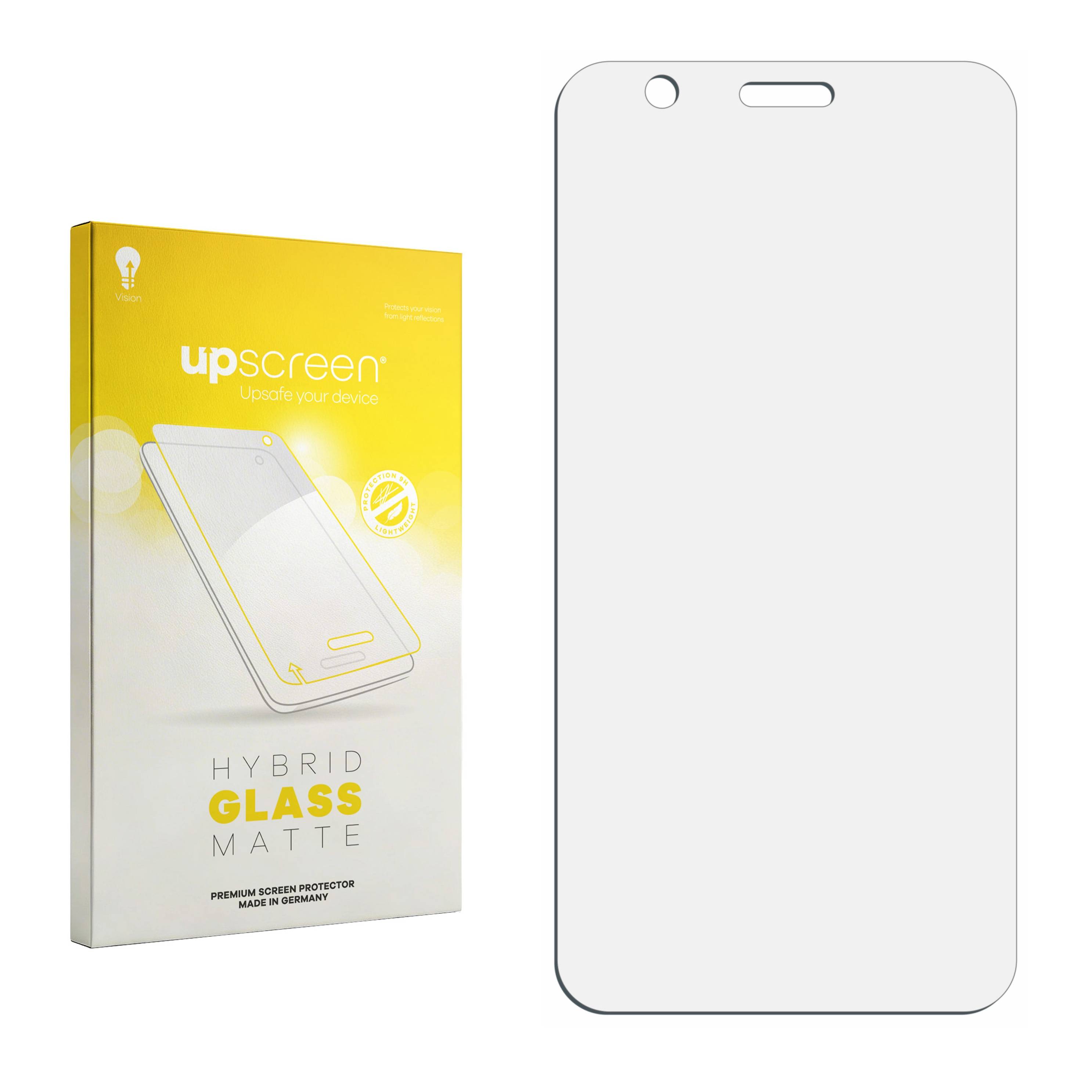 upscreen Flexible Panzerglasfolie für Blackview BV4900 Pro Schutzglas 9H Hybridglas Matt Entspiegelt