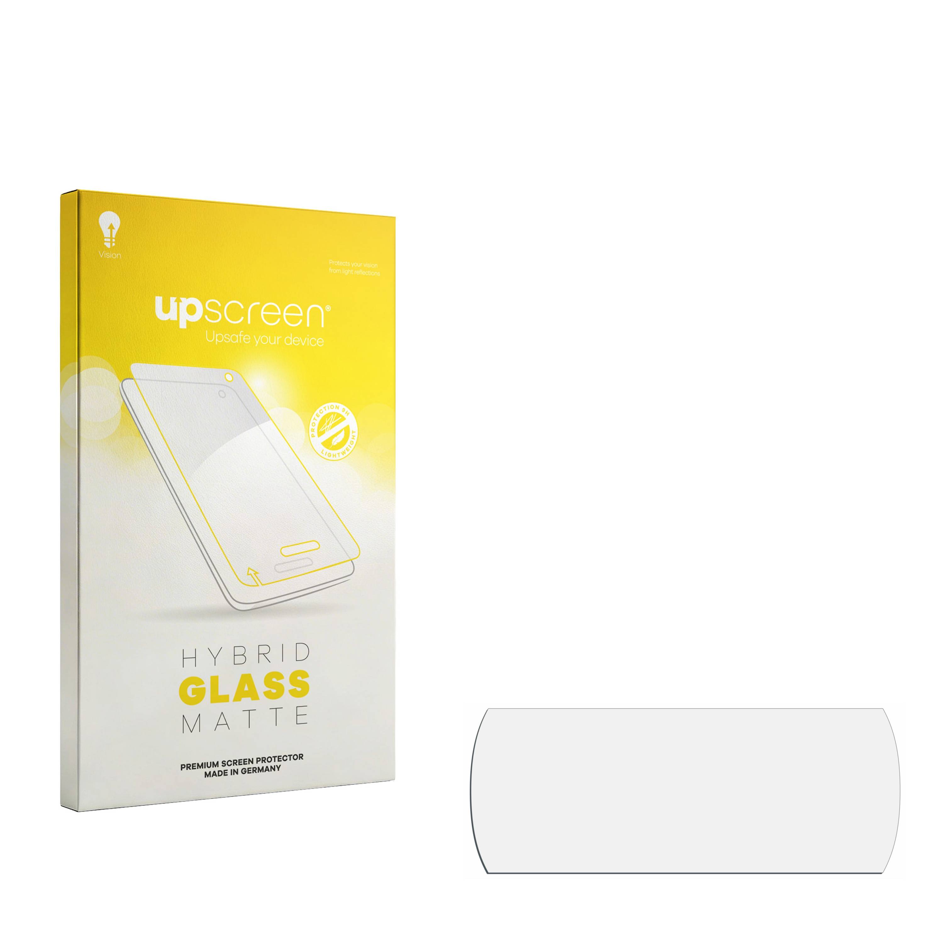 upscreen Hybrid Glass Matte Premium Schutzglas Folie für Mini Cooper F56 (8.8)