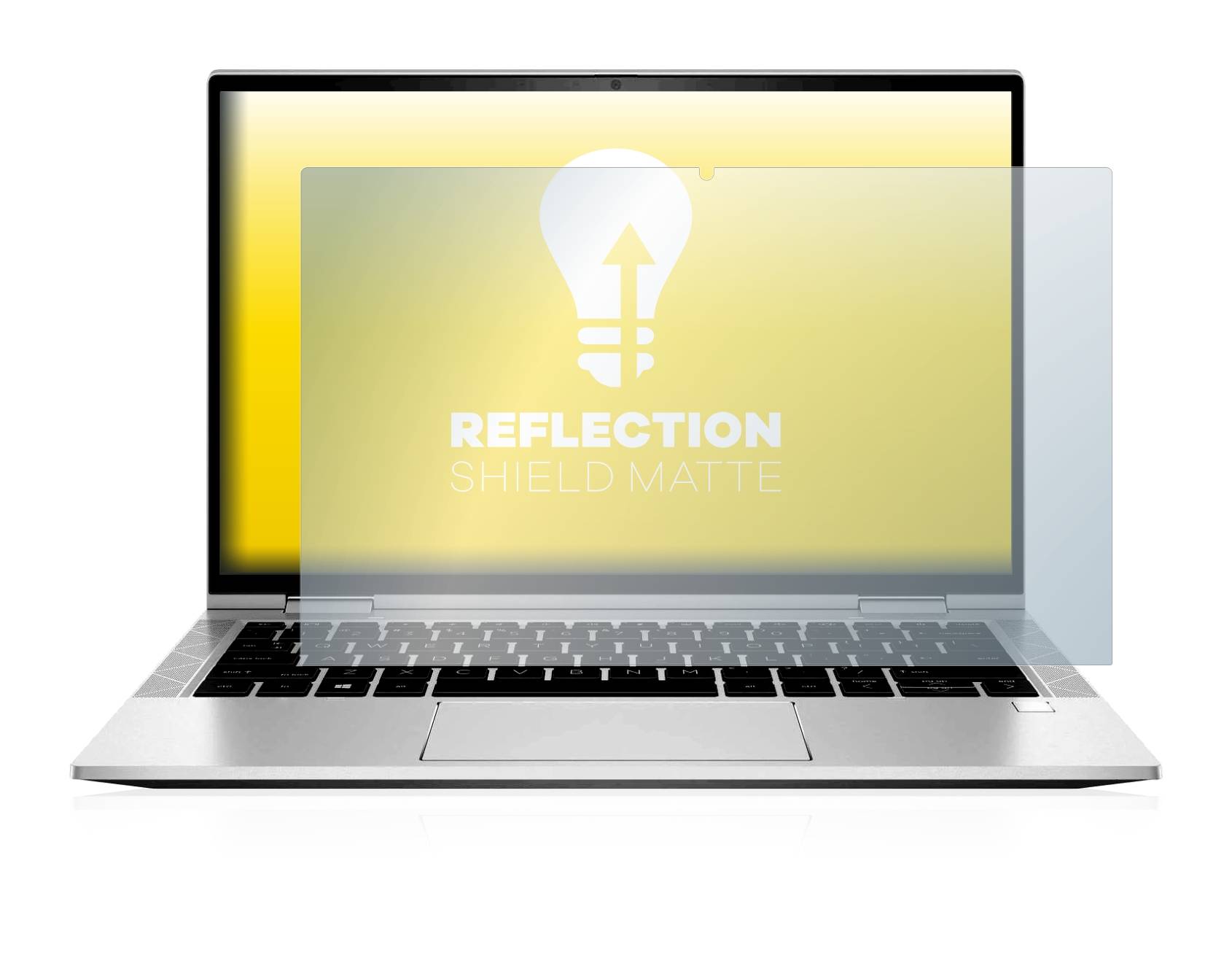 upscreen Reflection Shield Matte Premium Displayschutzfolie für HP EliteBook x360 830
