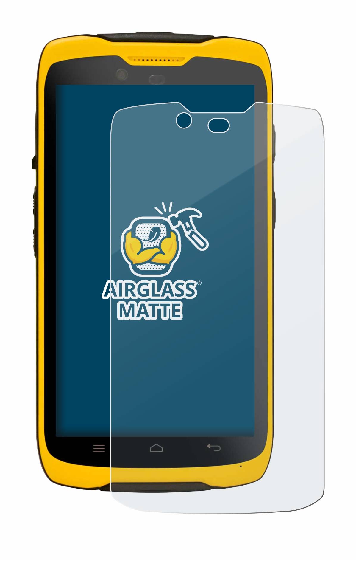 BROTECT AirGlass Matte Schutzglas Folie für Trimble