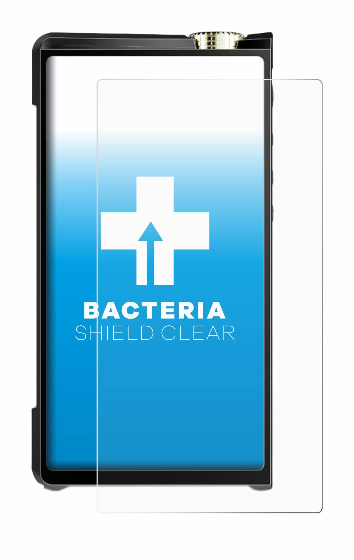 upscreen Bacteria Shield Clear Premium Antibakterielle Displayschutzfolie für Cayin