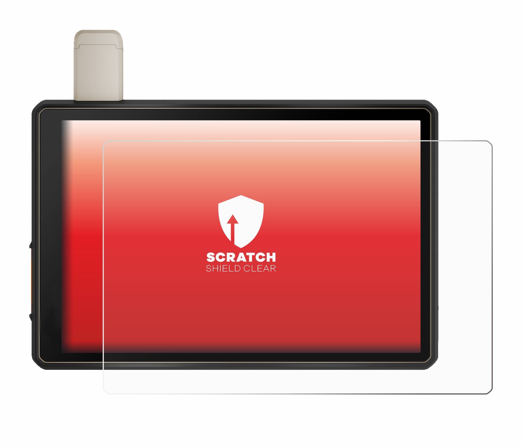 upscreen Scratch Shield Clear Premium Displayschutzfolie für Garmin Tread XL