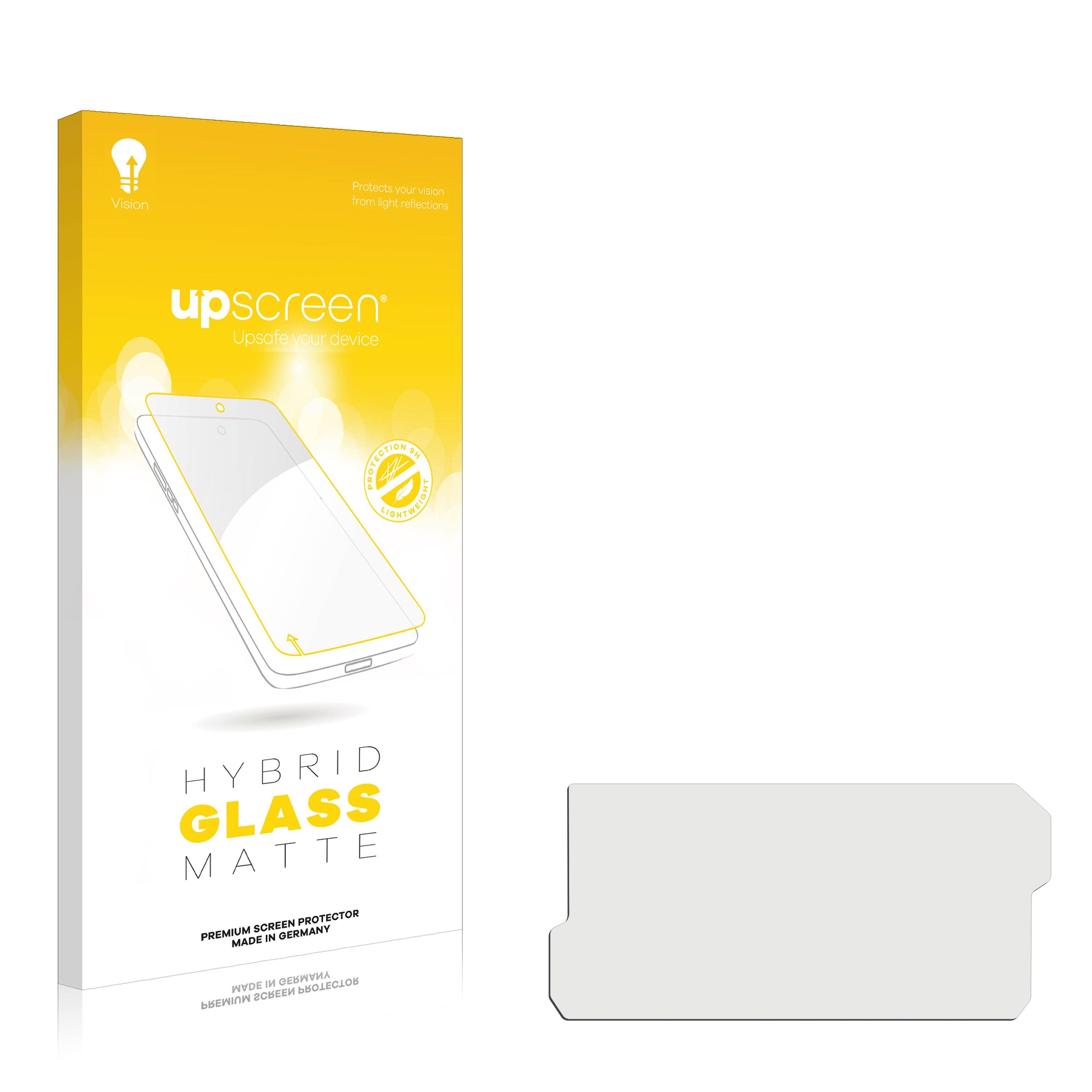 upscreen Hybrid Glass Matte Premium Schutzglas Folie für KTM 390 Duke