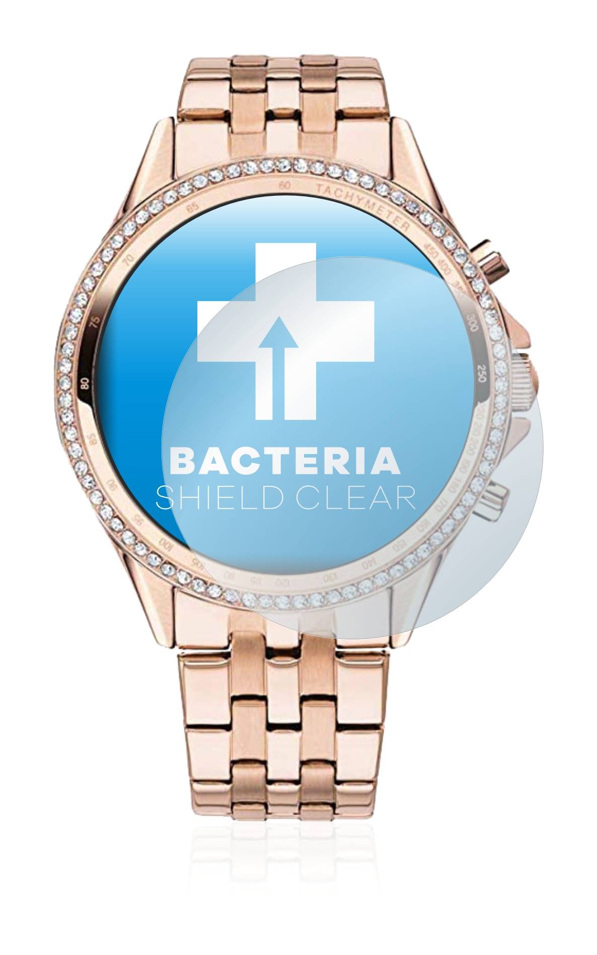 upscreen Bacteria Shield Clear Premium Antibakterielle Displayschutzfolie für Tommy Hilfiger