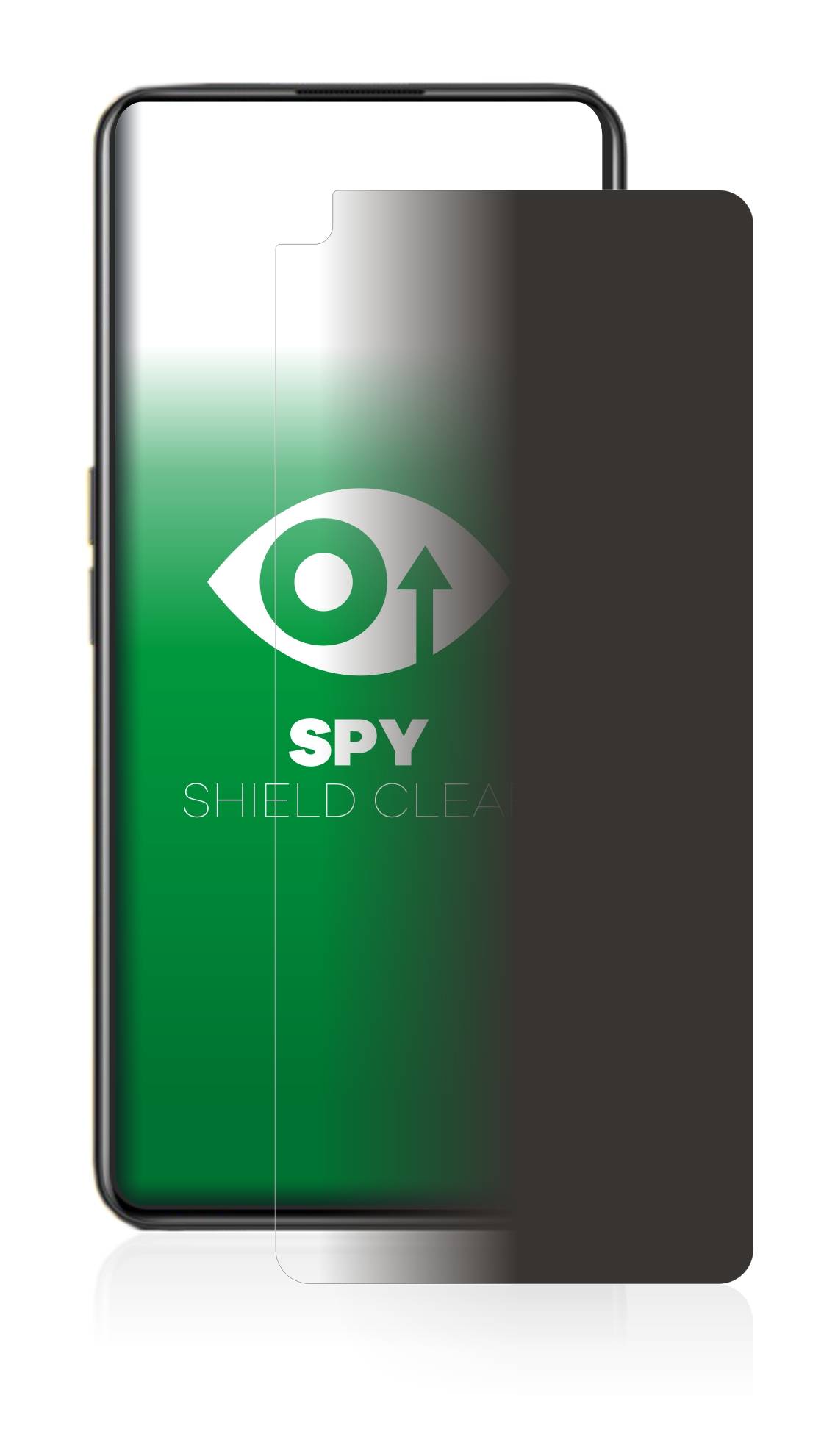 upscreen Blickschutzfolie für realme GT Neo 3T Anti-Spy Privacy Blaulichtschutz Sichtschutzfolie