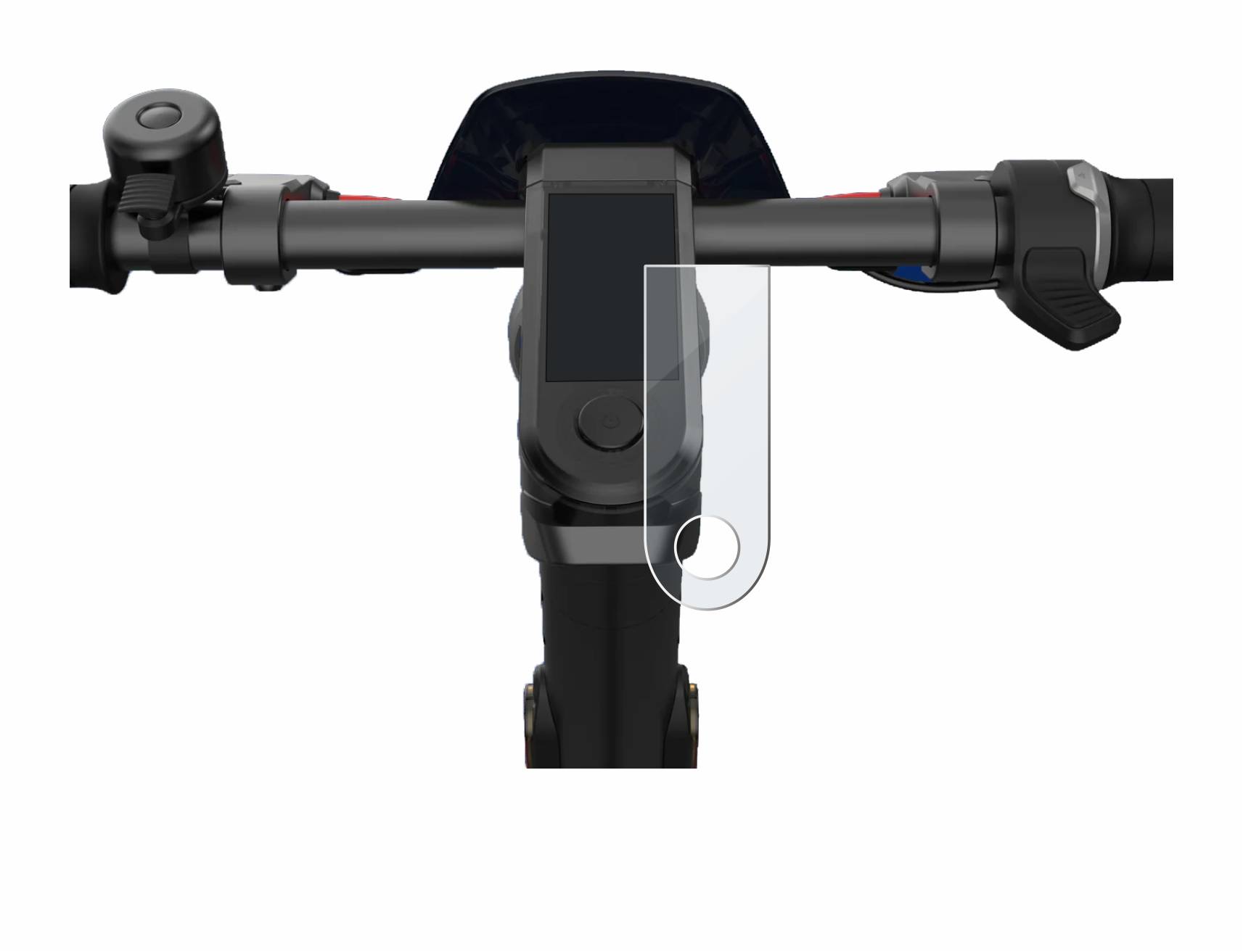 BROTECT AirGlass Flexible Schutz Glas Folie für NIU KQi3 Pro Matt Entspiegelt