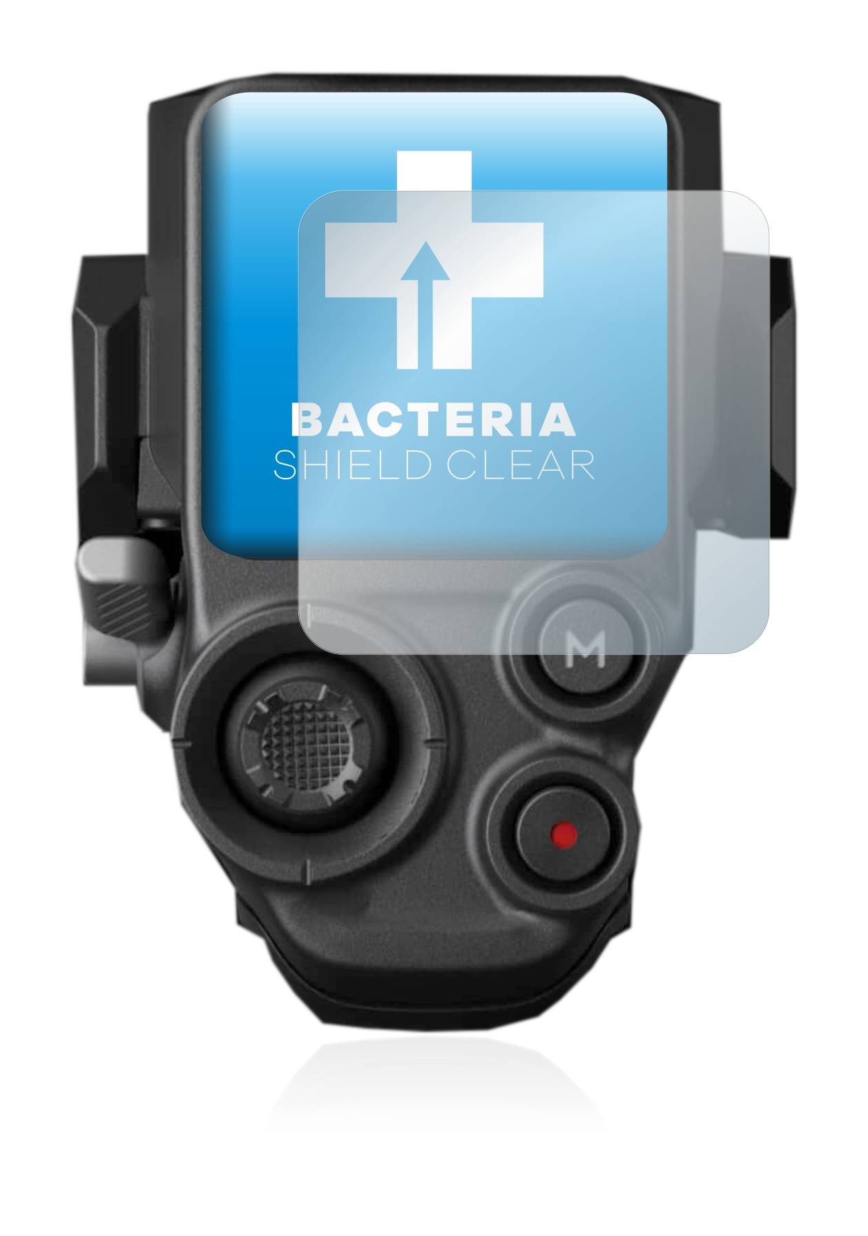 upscreen Bacteria Shield Clear Premium Antibakterielle Displayschutzfolie für DJI RS 3