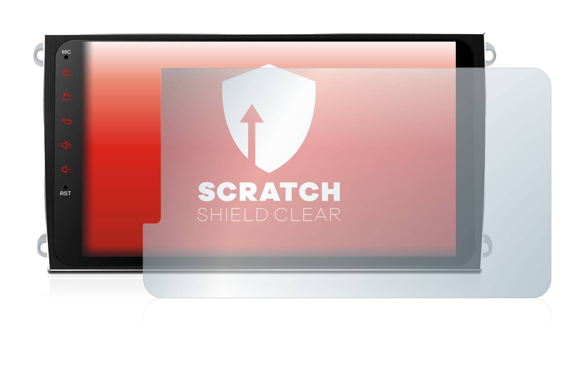 upscreen Scratch Shield Clear Premium Displayschutzfolie für Xtrons