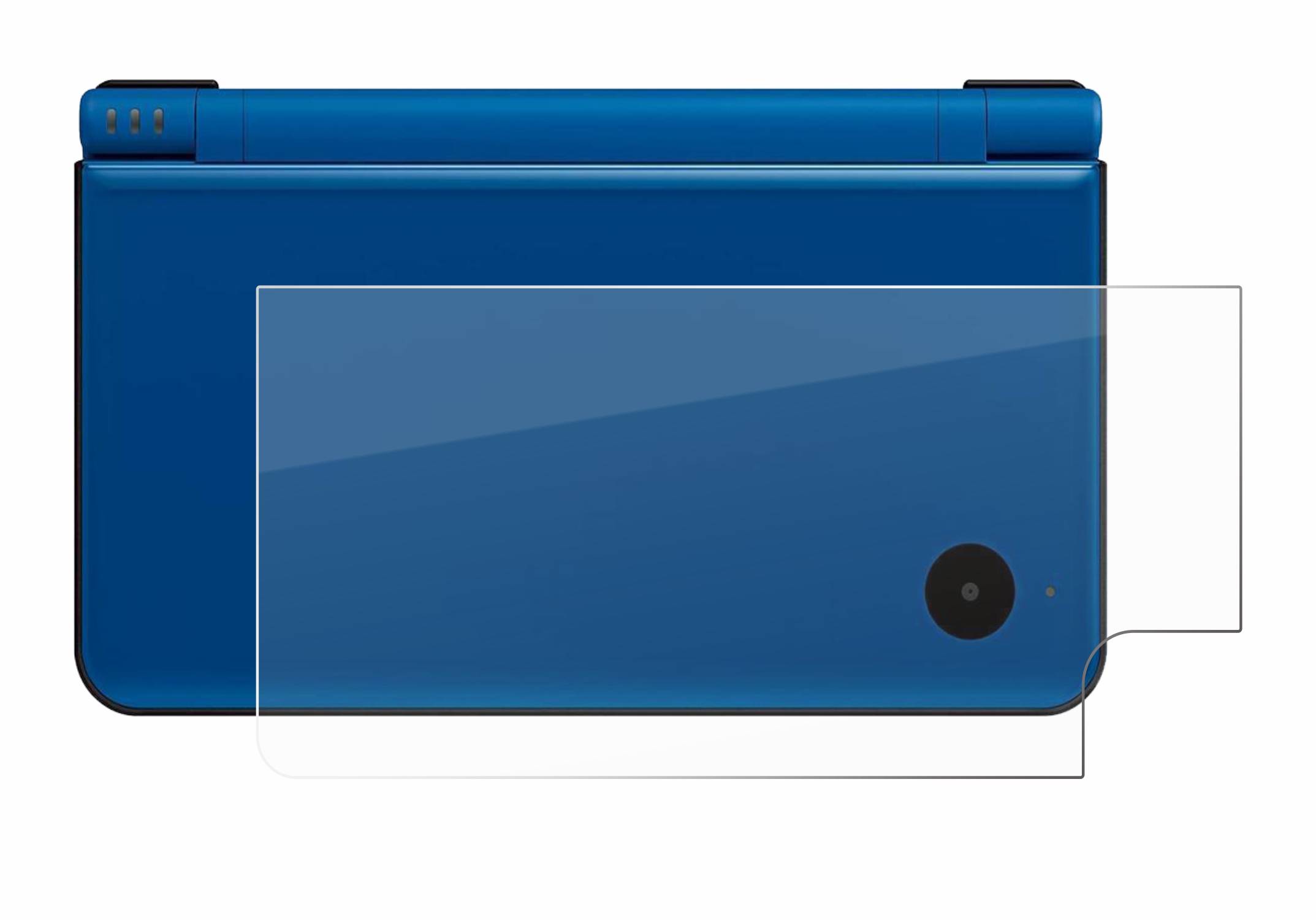BROTECT AirGlass Flexible Schutz Glas Folie für Nintendo DSi XL (Gehäuse) Klar Transparent