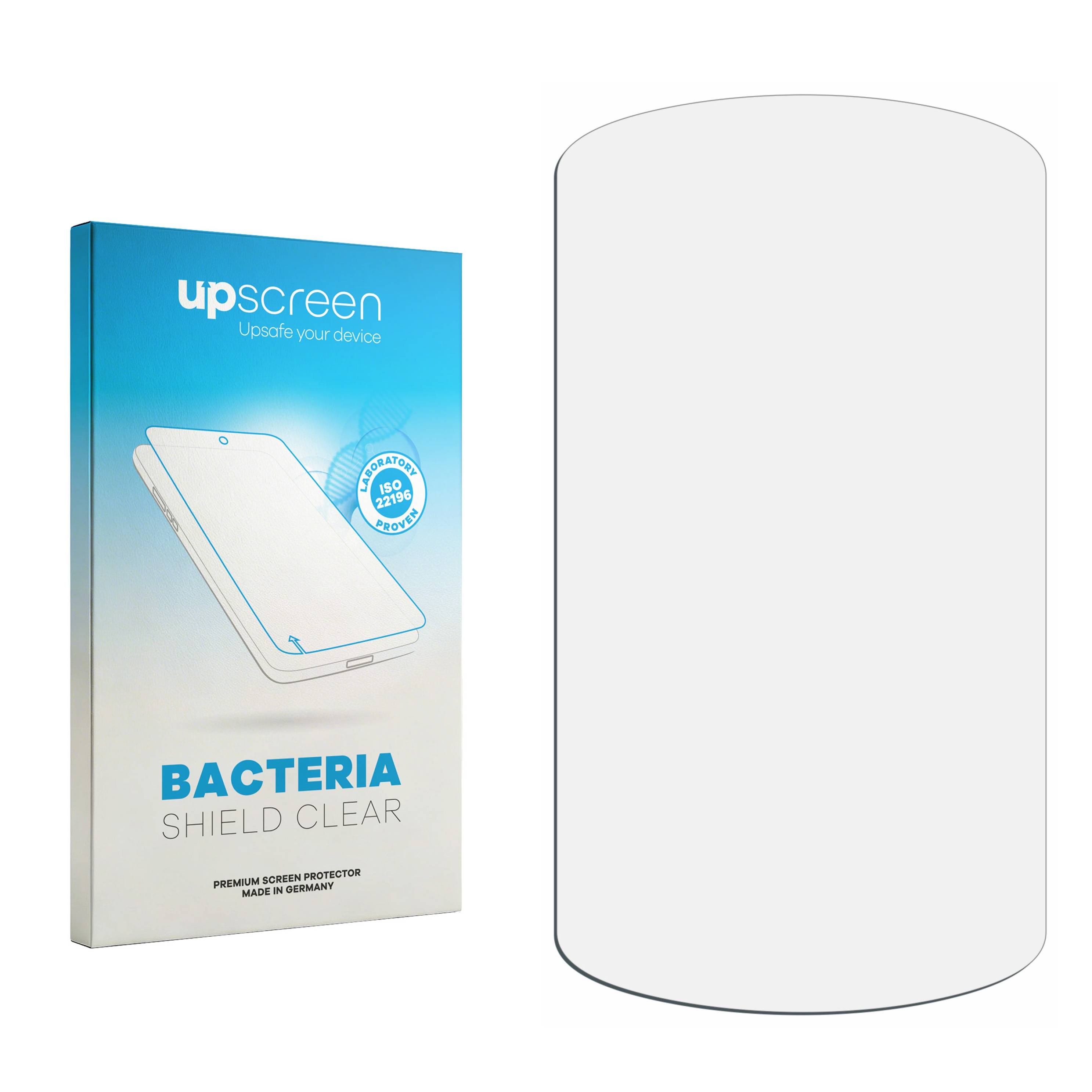 upscreen Bacteria Shield Clear Premium Antibakterielle Displayschutzfolie für Garmin Edge