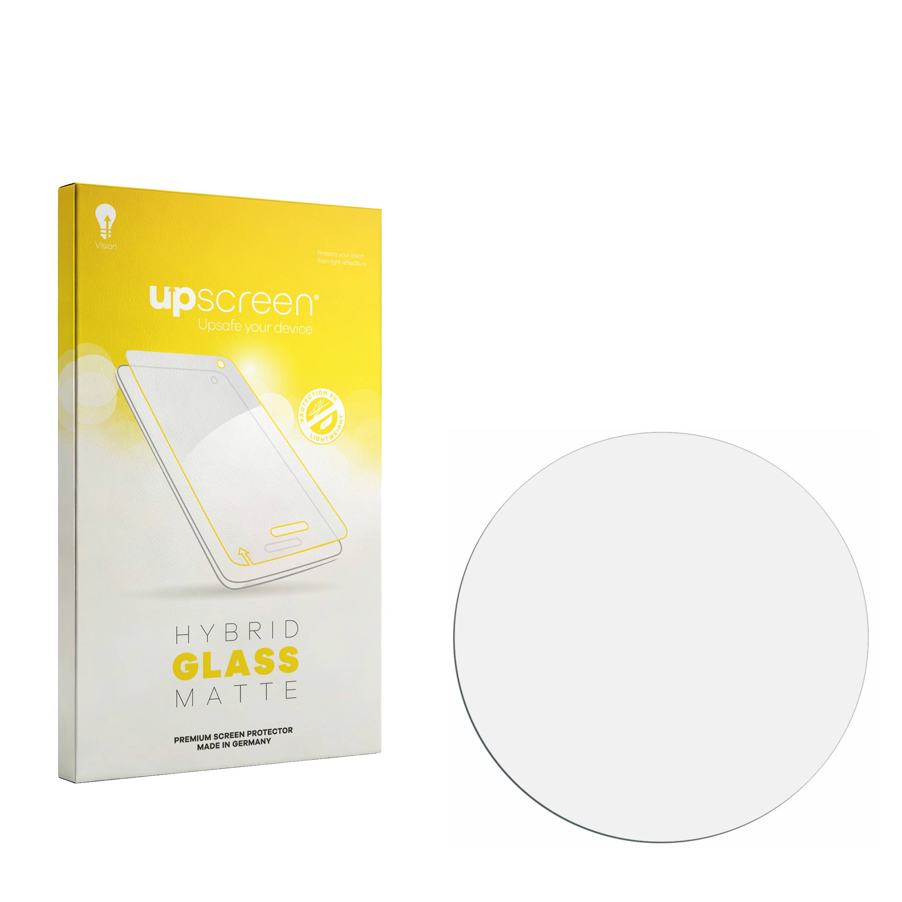 upscreen Flexible Schutz Glas Folie für Garmin Fenix 7 (47 mm) Schutzglas 9H Hybridglas Matt Entspiegelt
