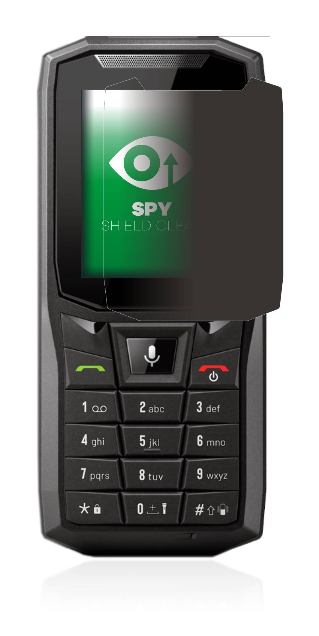 upscreen Blickschutzfolie für Crosscall Core-S4 Anti-Spy Privacy Blaulichtschutz Sichtschutzfolie