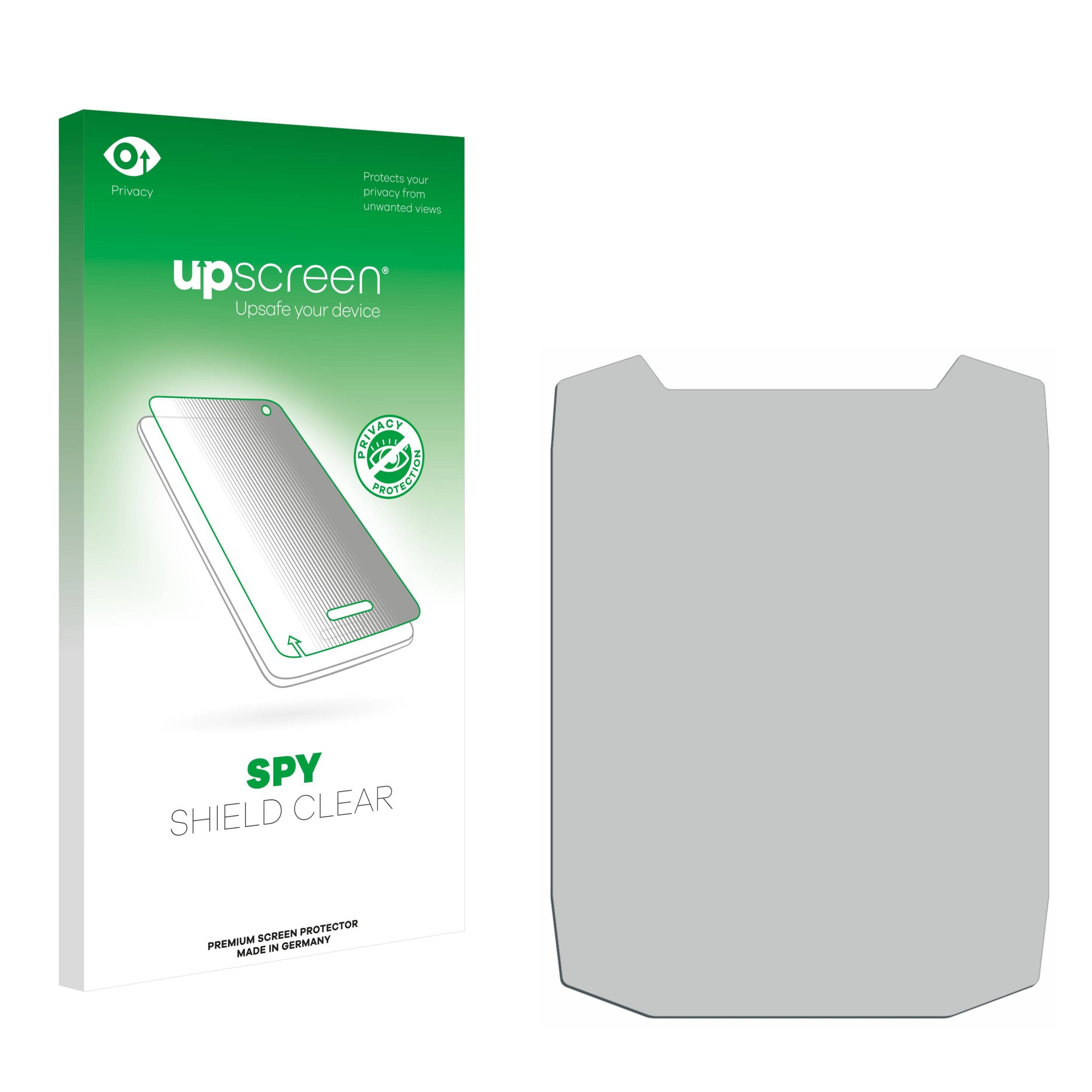 upscreen Blickschutzfolie für Crosscall Core-S4 Anti-Spy Privacy Blaulichtschutz Sichtschutzfolie