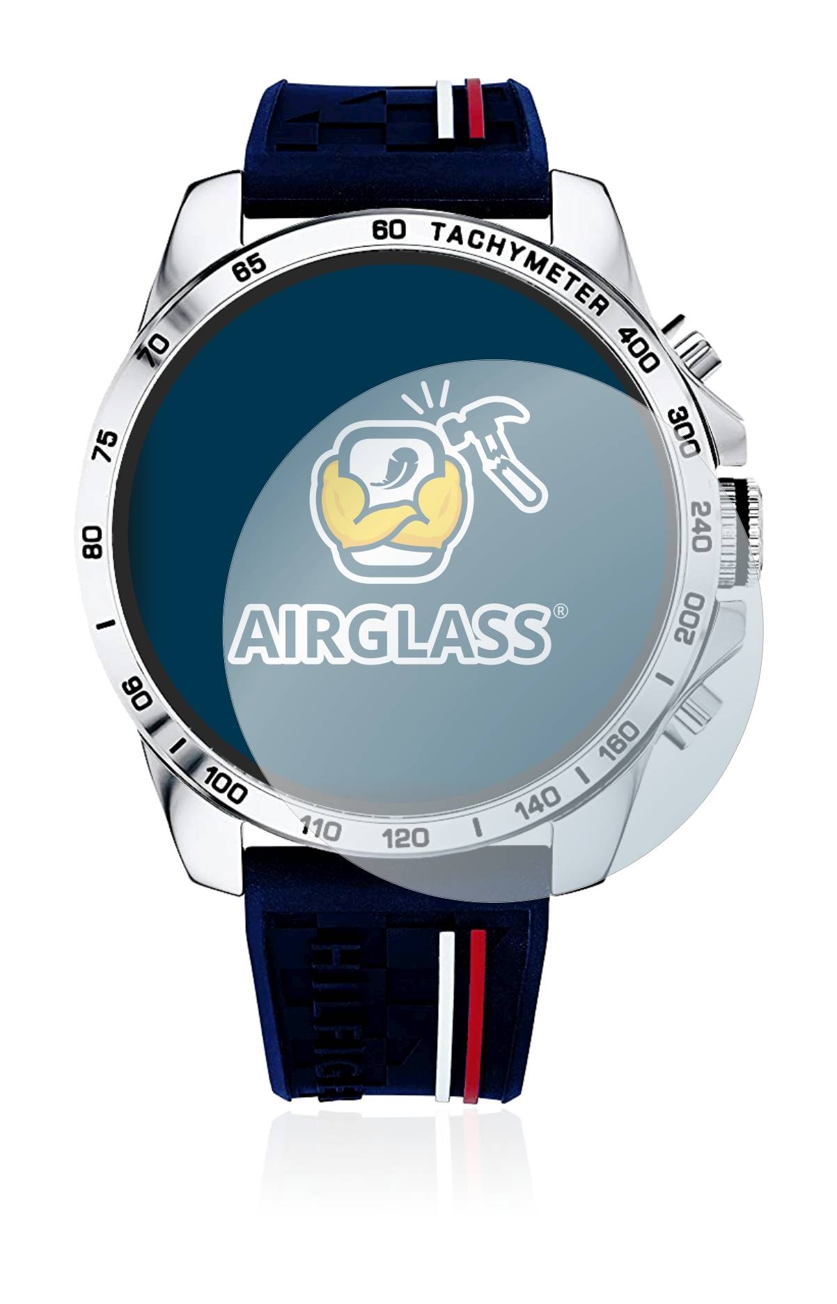 BROTECT AirGlass Flexible Schutz Glas Folie für Tommy Hilfiger 1791476 Klar Transparent