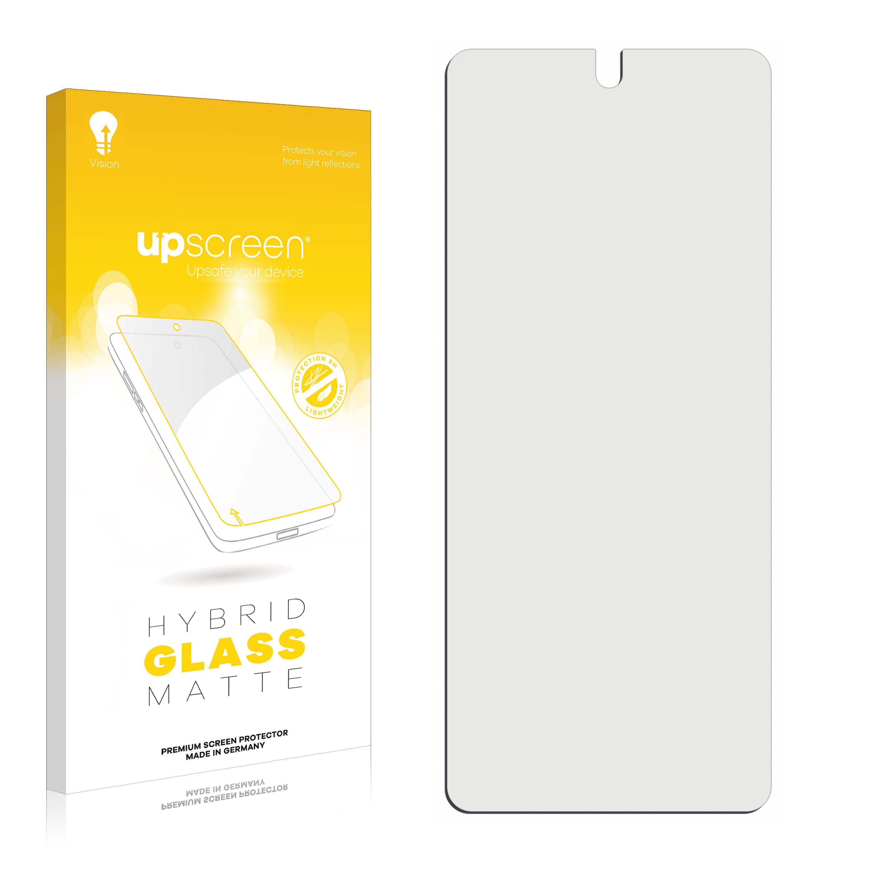 upscreen Flexible Schutz Glas Folie für Motorola Moto G200 5G Schutzglas 9H Hybridglas Matt Entspiegelt