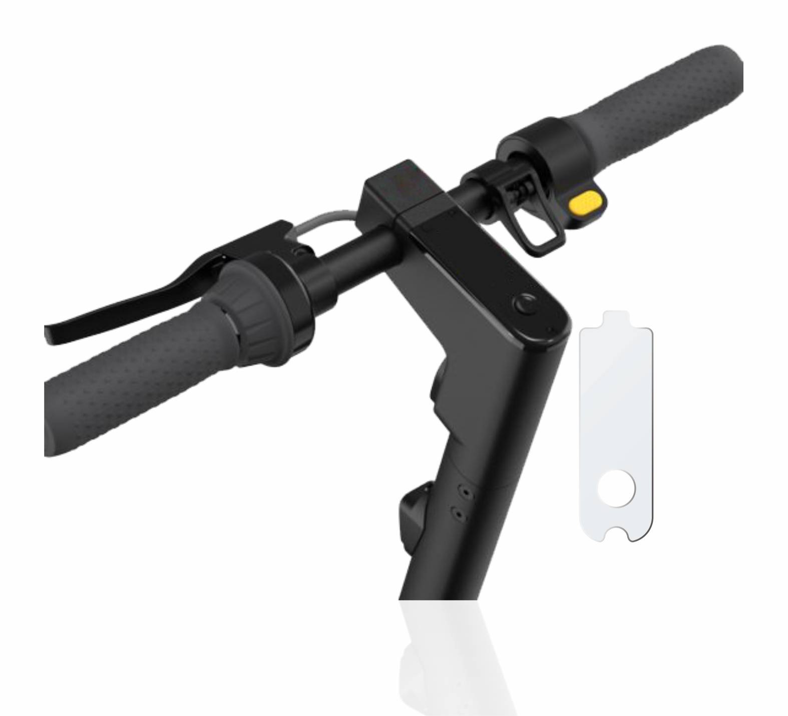 upscreen Hybrid Glass Matte Premium Schutzglas Folie für Segway Ninebot KickScooter MAX G30D