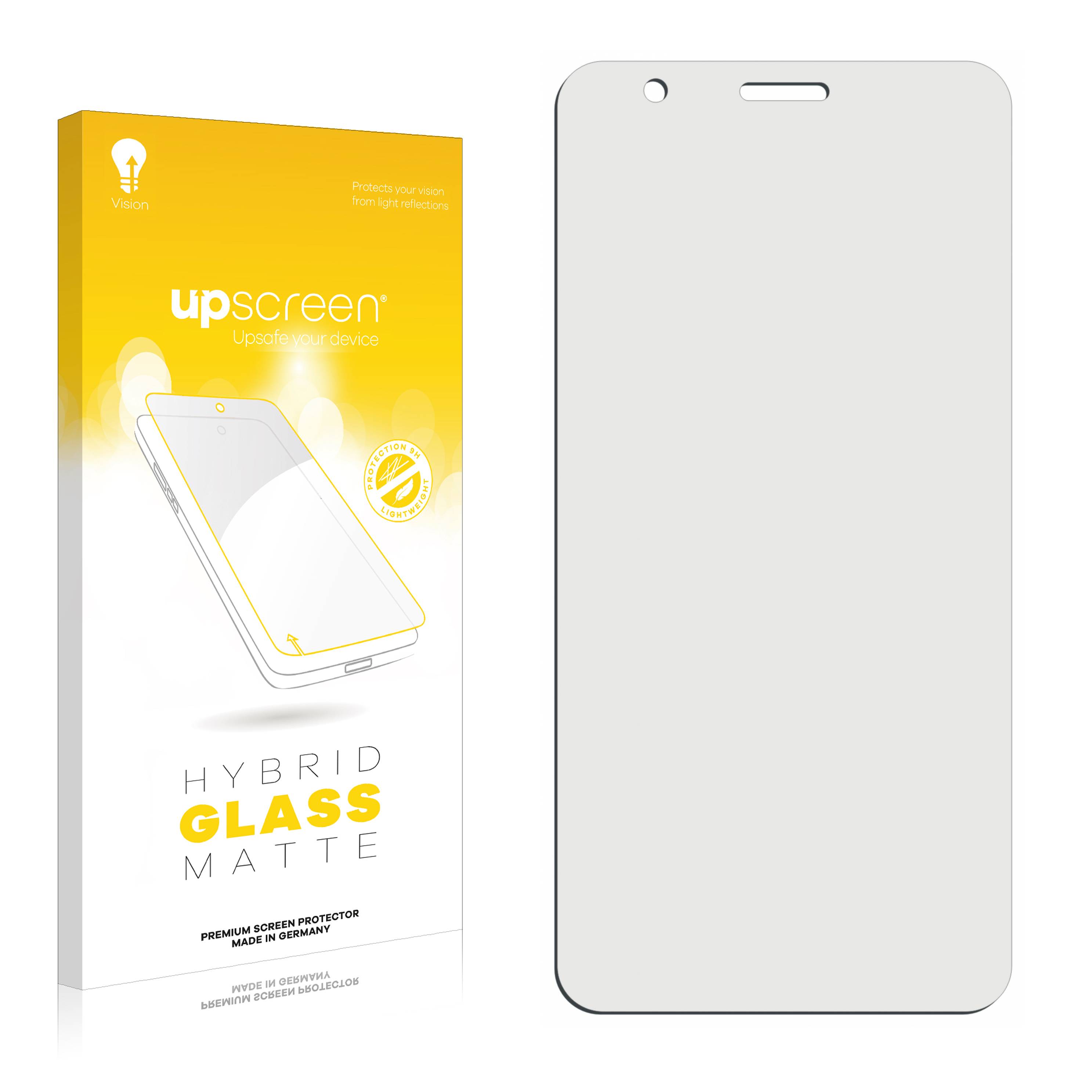upscreen Flexible Schutz Glas Folie für Blackview BV6600 Pro Schutzglas 9H Hybridglas Matt Entspiegelt