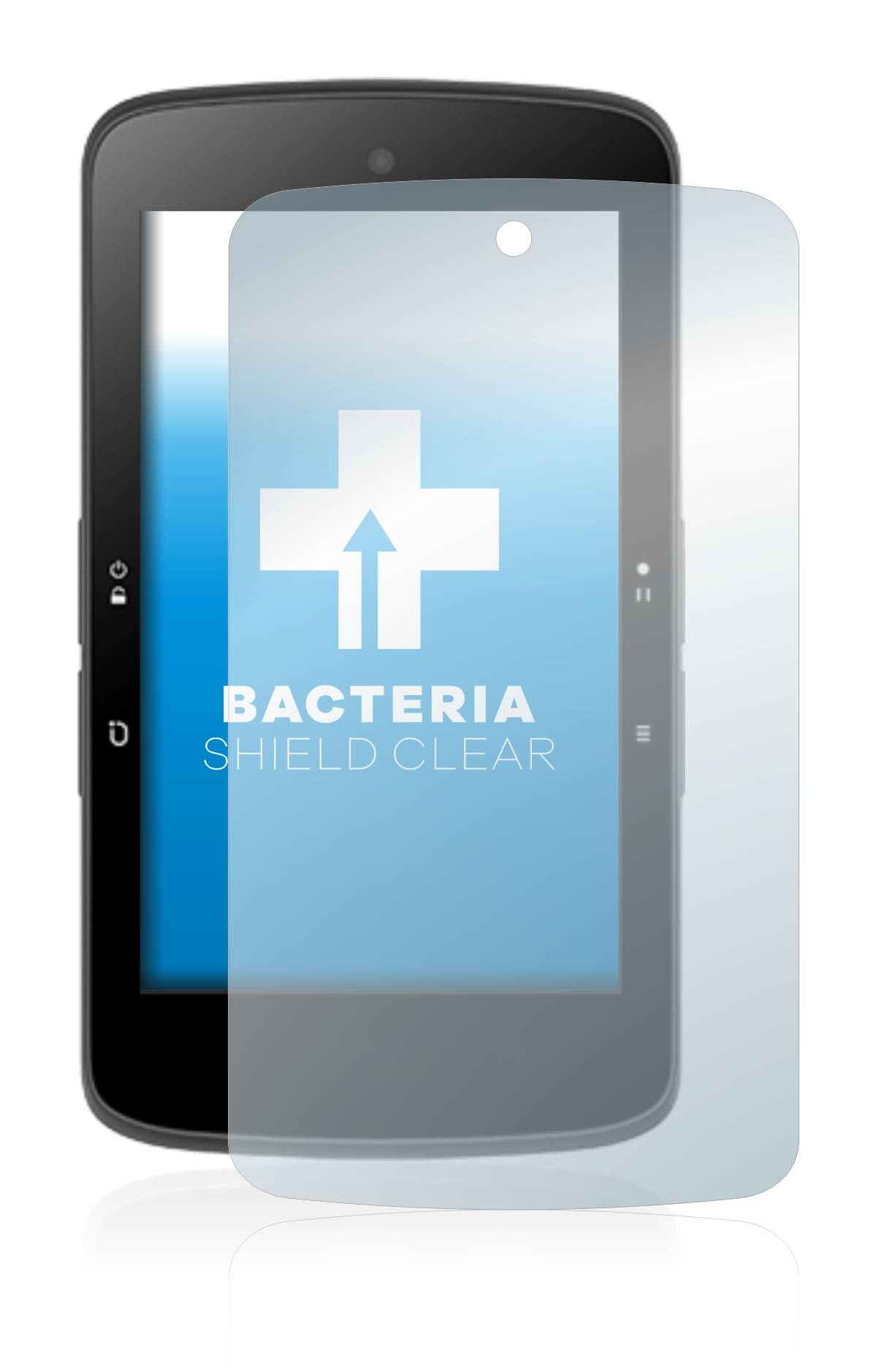 upscreen Bacteria Shield Clear Premium Antibakterielle Displayschutzfolie für Bryton Rider
