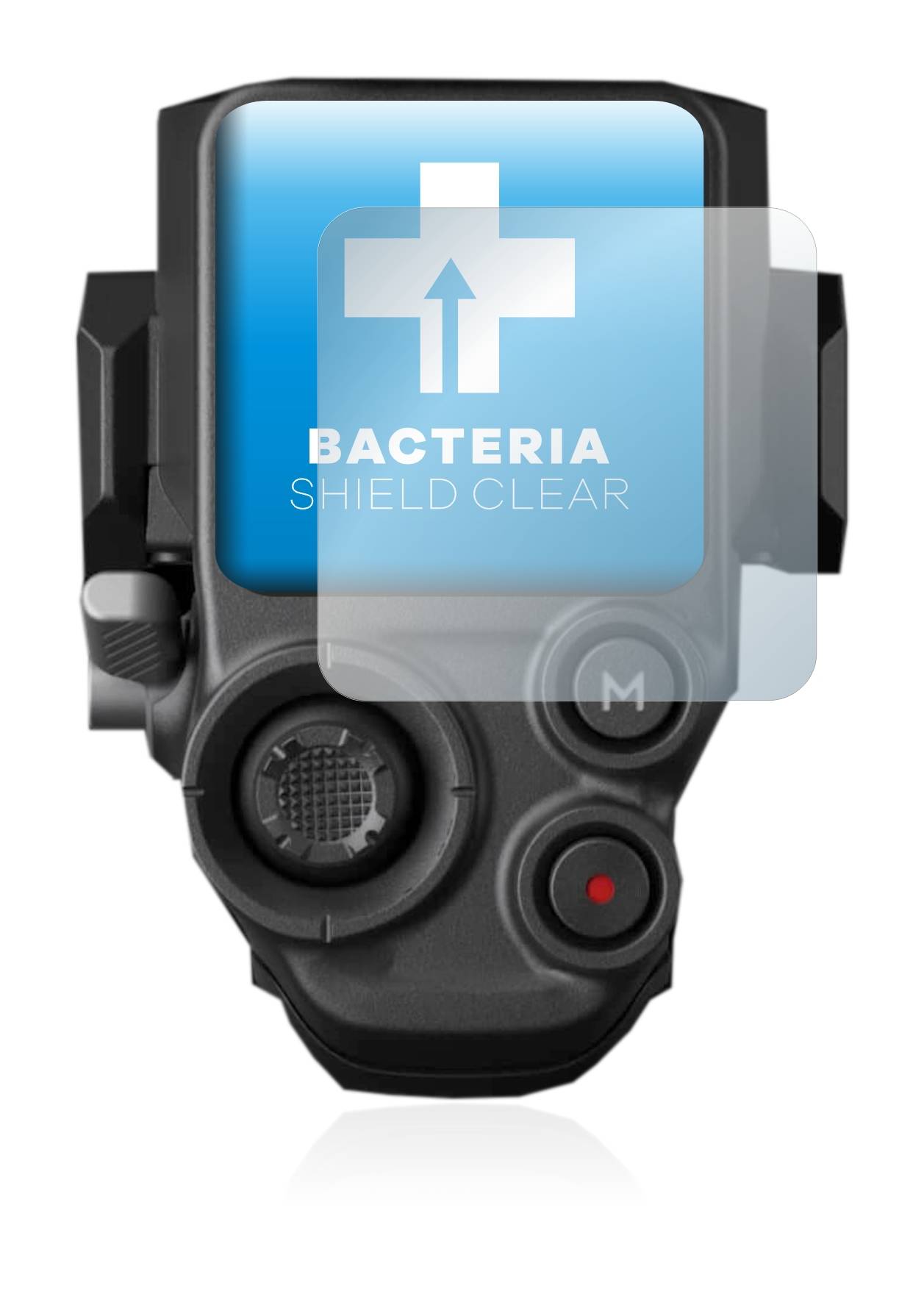 upscreen Bacteria Shield Clear Premium Antibakterielle Displayschutzfolie für DJI RS