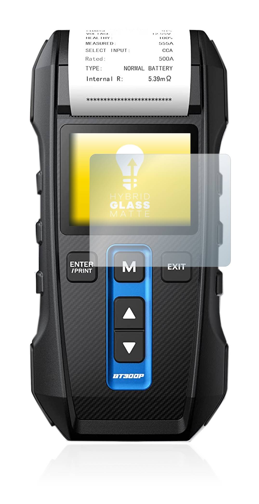 upscreen Hybrid Glass Matte Premium Schutzglas Folie für Topdon