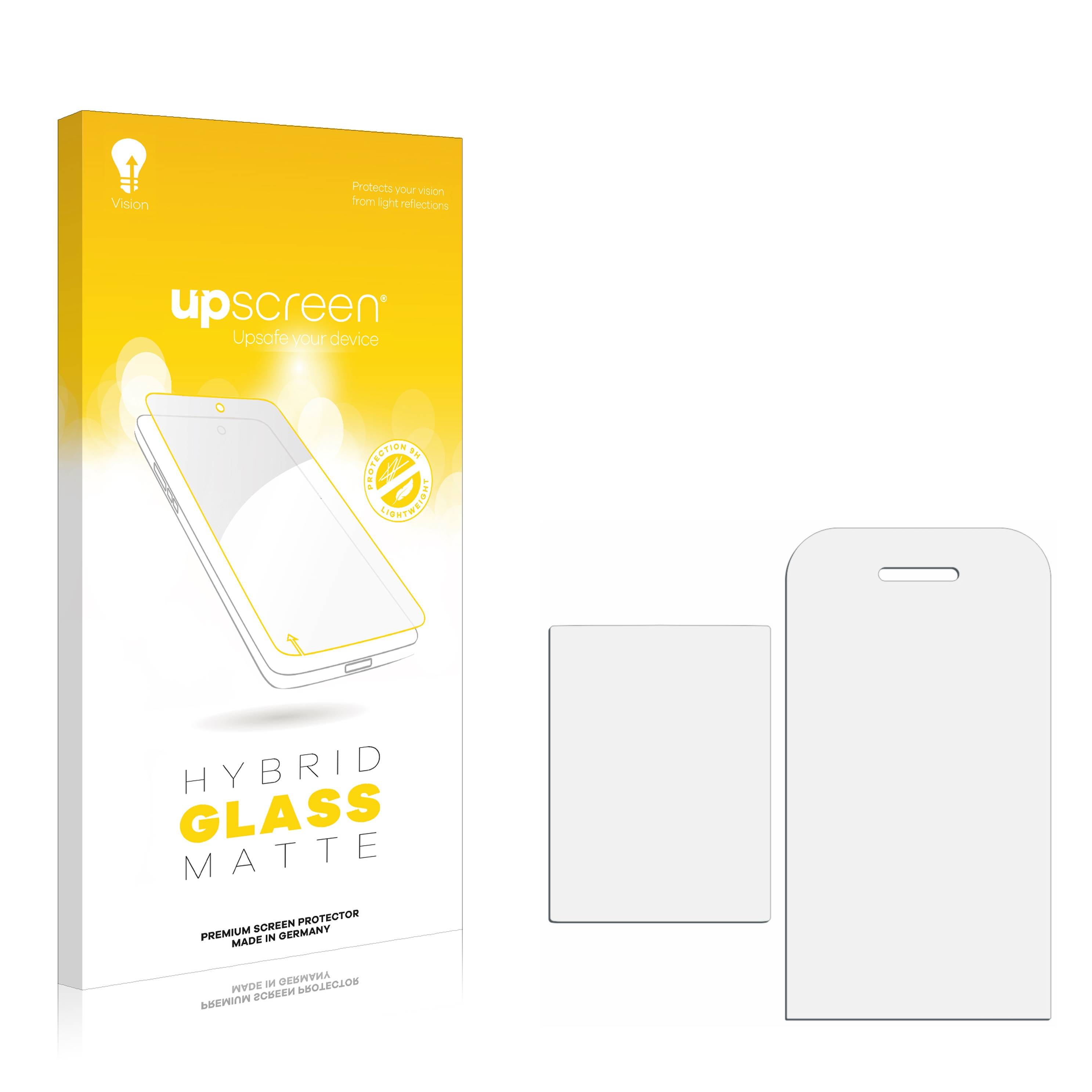 upscreen Flexible Panzerglasfolie für Nokia 2720 Flip Schutzglas 9H Hybridglas Matt Entspiegelt