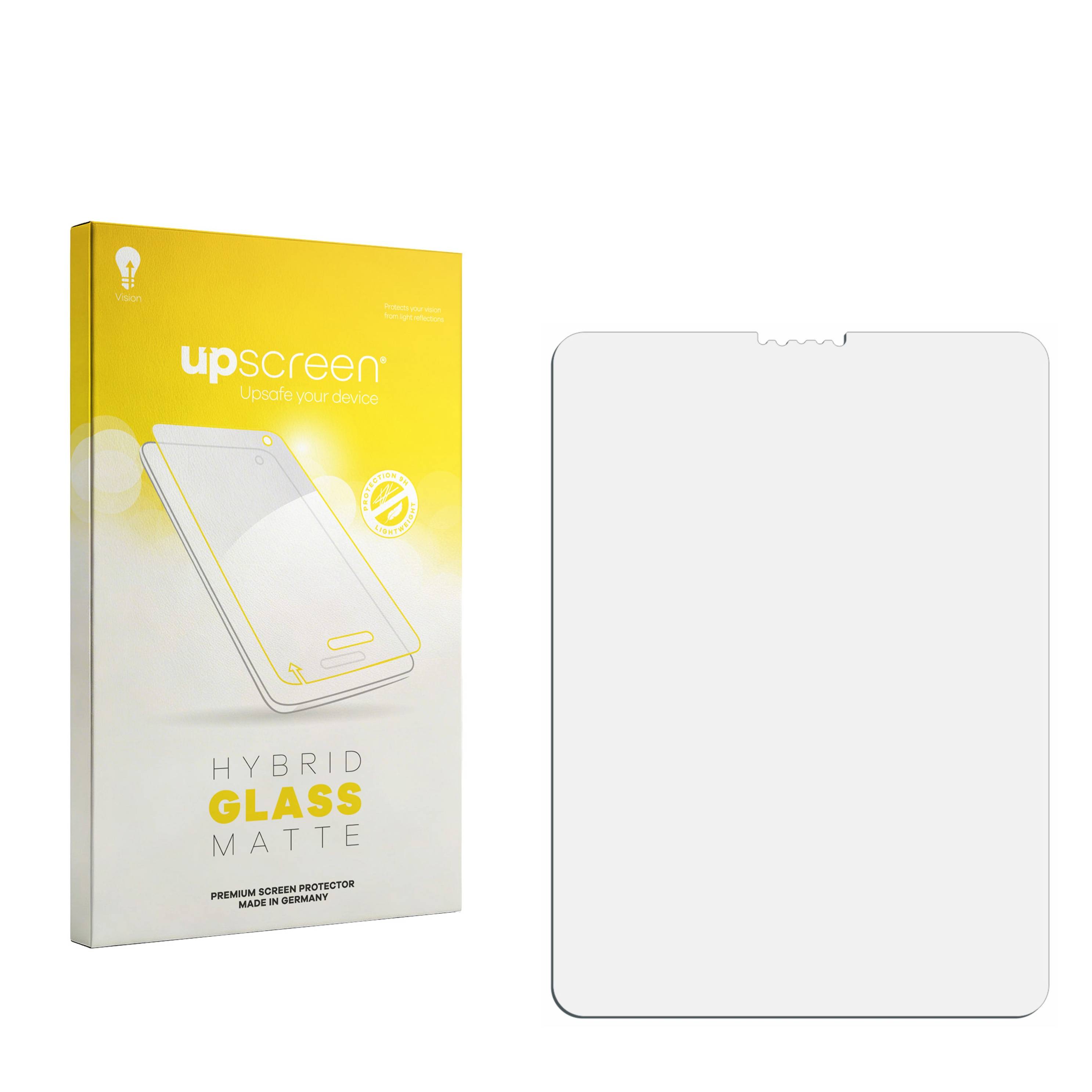 upscreen Flexible Schutz Glas Folie für Apple iPad Pro 11" 2018 Schutzglas 9H Hybridglas Matt Entspiegelt