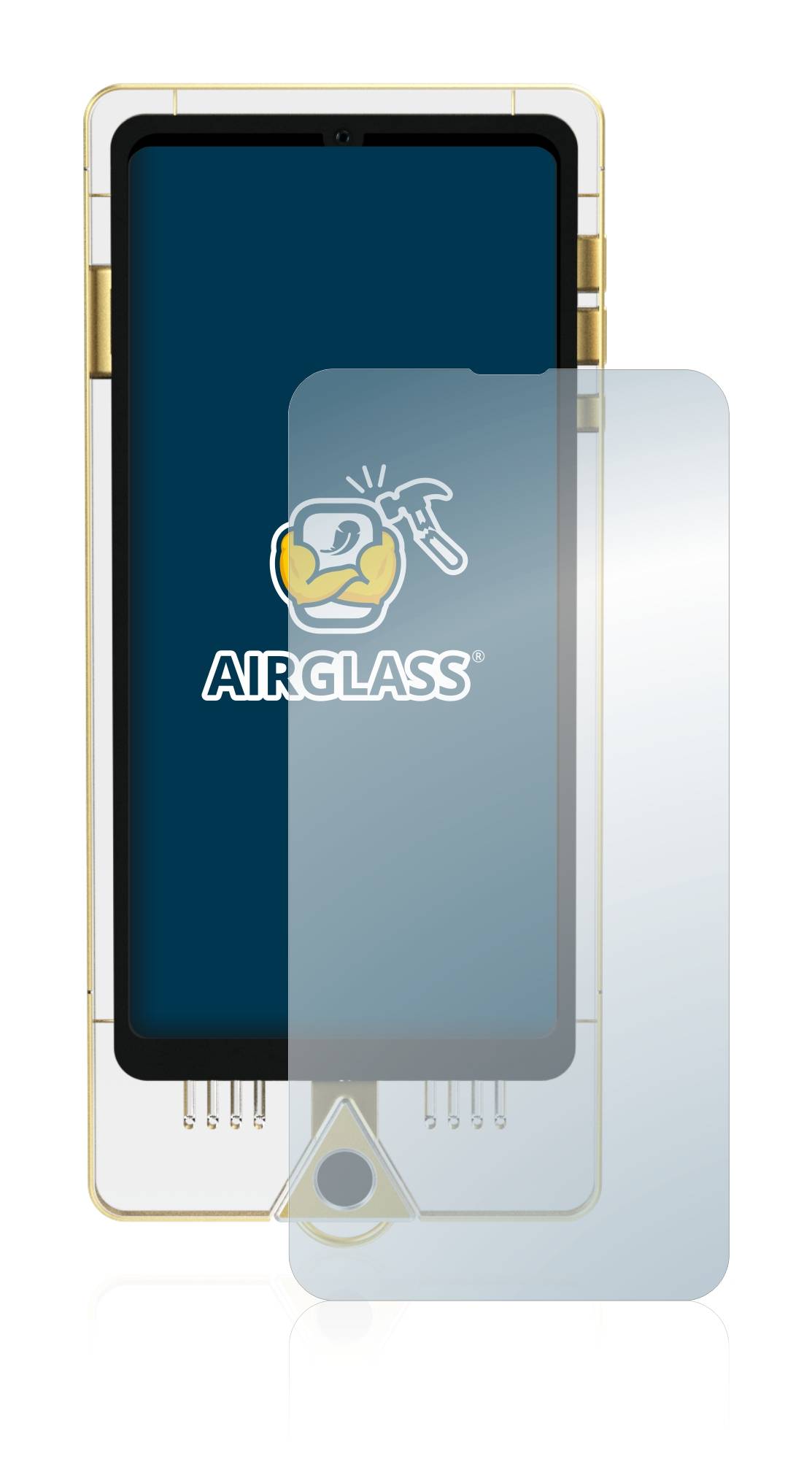 BROTECT AirGlass Flexible Schutz Glas Folie für IMPulse K1 Klar Transparent