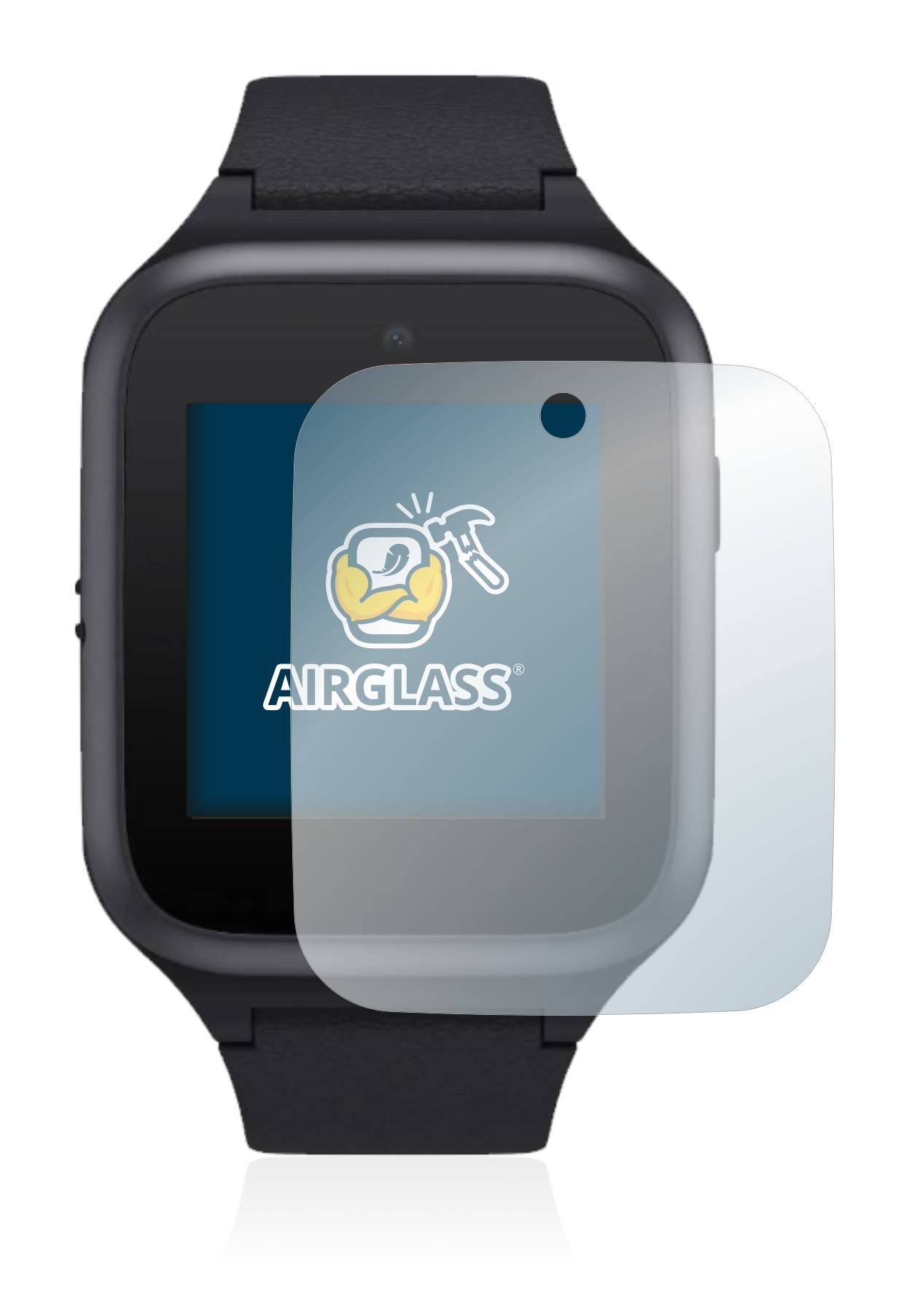 BROTECT AirGlass Schutzglas Folie für TCL Movetime Family Watch
