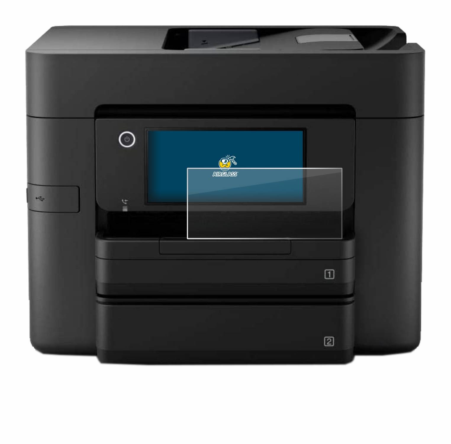 BROTECT AirGlass Schutzglas Folie für Epson Workforce Pro