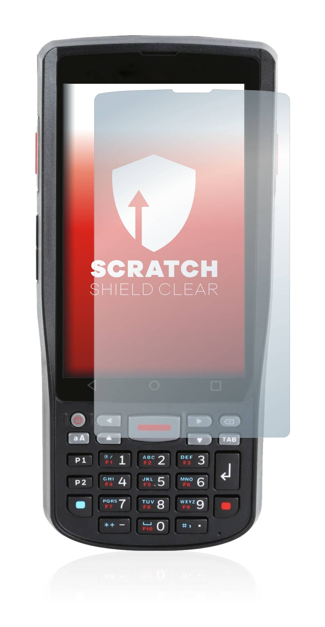 upscreen Scratch Shield Clear Premium Displayschutzfolie für Honeywell ScanPal