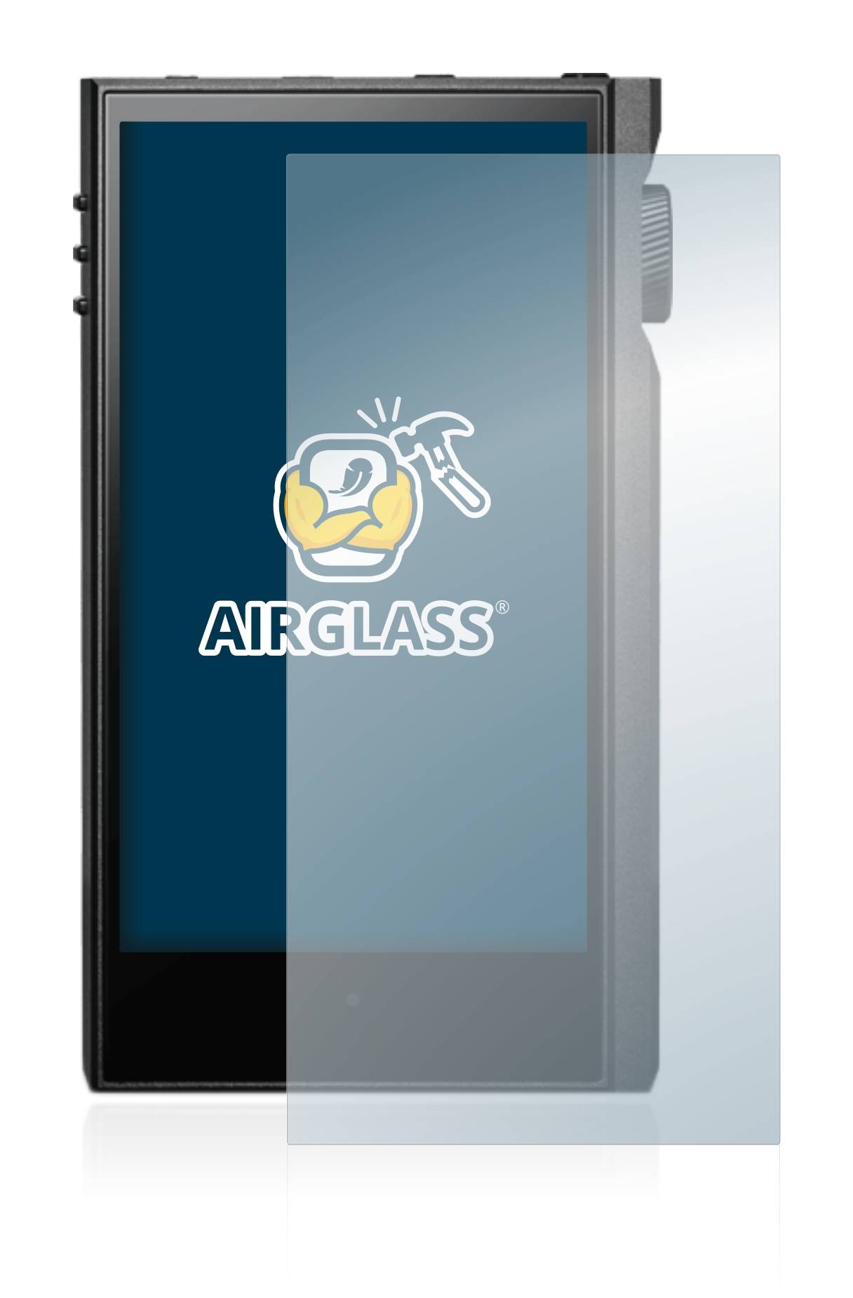 BROTECT AirGlass Flexible Schutz Glas Folie für Astell&Kern Kann Max Klar Transparent
