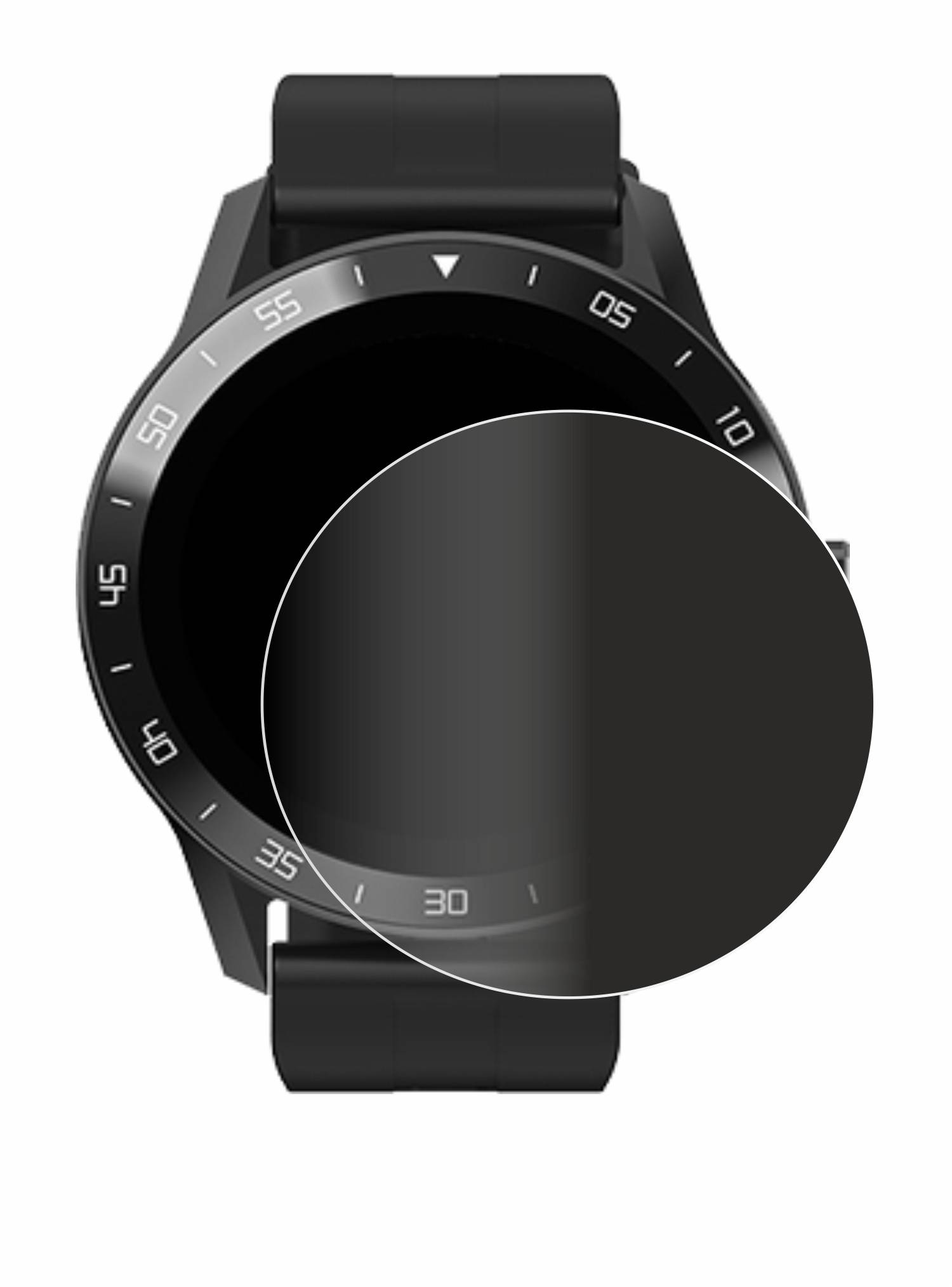 upscreen Spy Shield Clear Premium Blickschutzfolie für Iowodo
