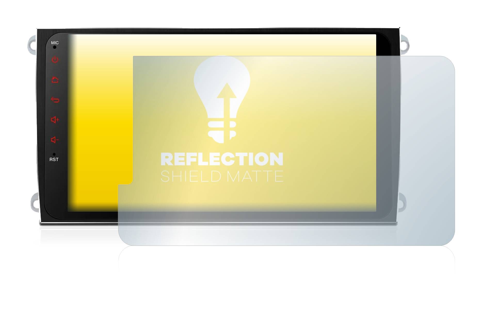 upscreen Reflection Shield Matte Premium Displayschutzfolie für Xtrons
