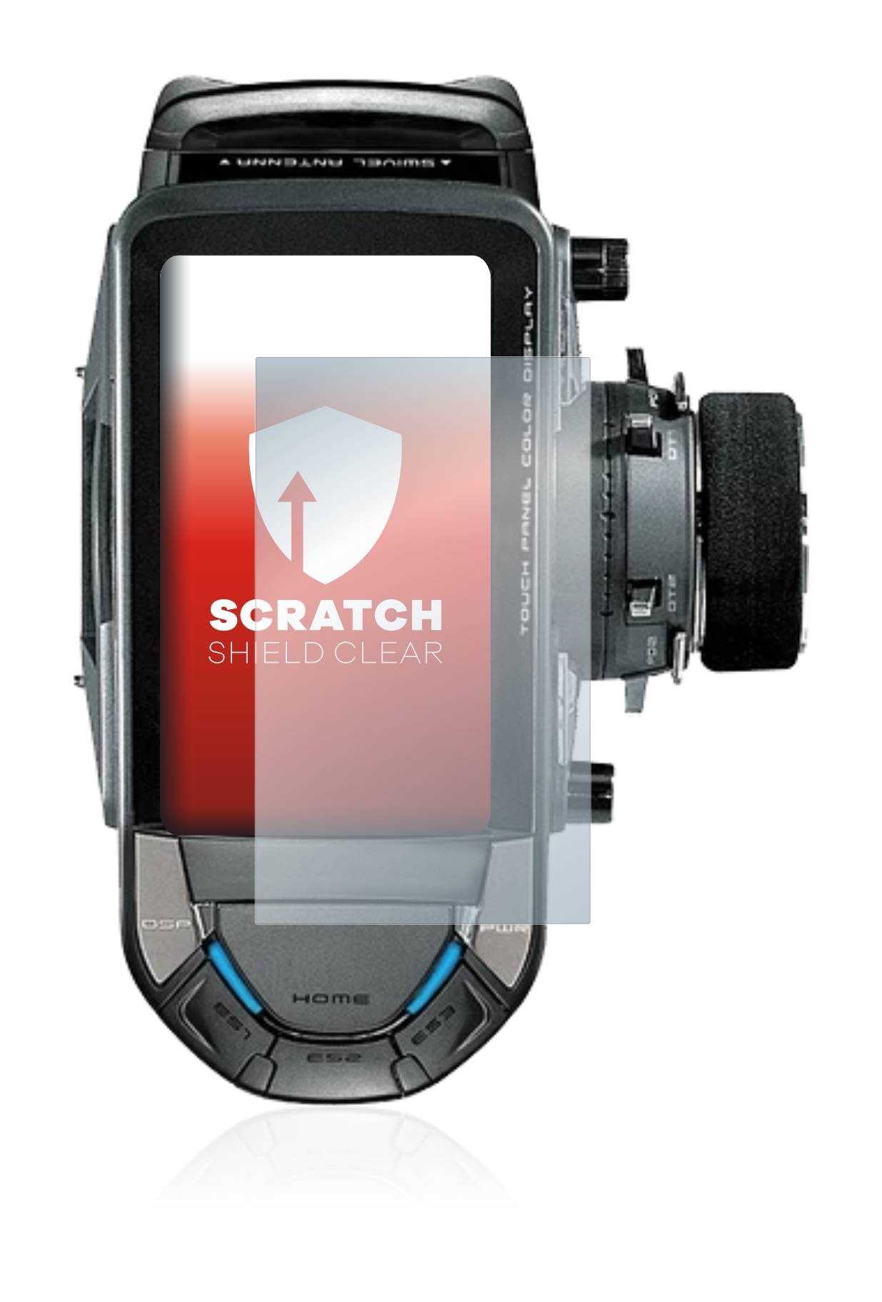 upscreen Schutzfolie für Futaba 10PX Kratzschutz Anti-Fingerprint Klar