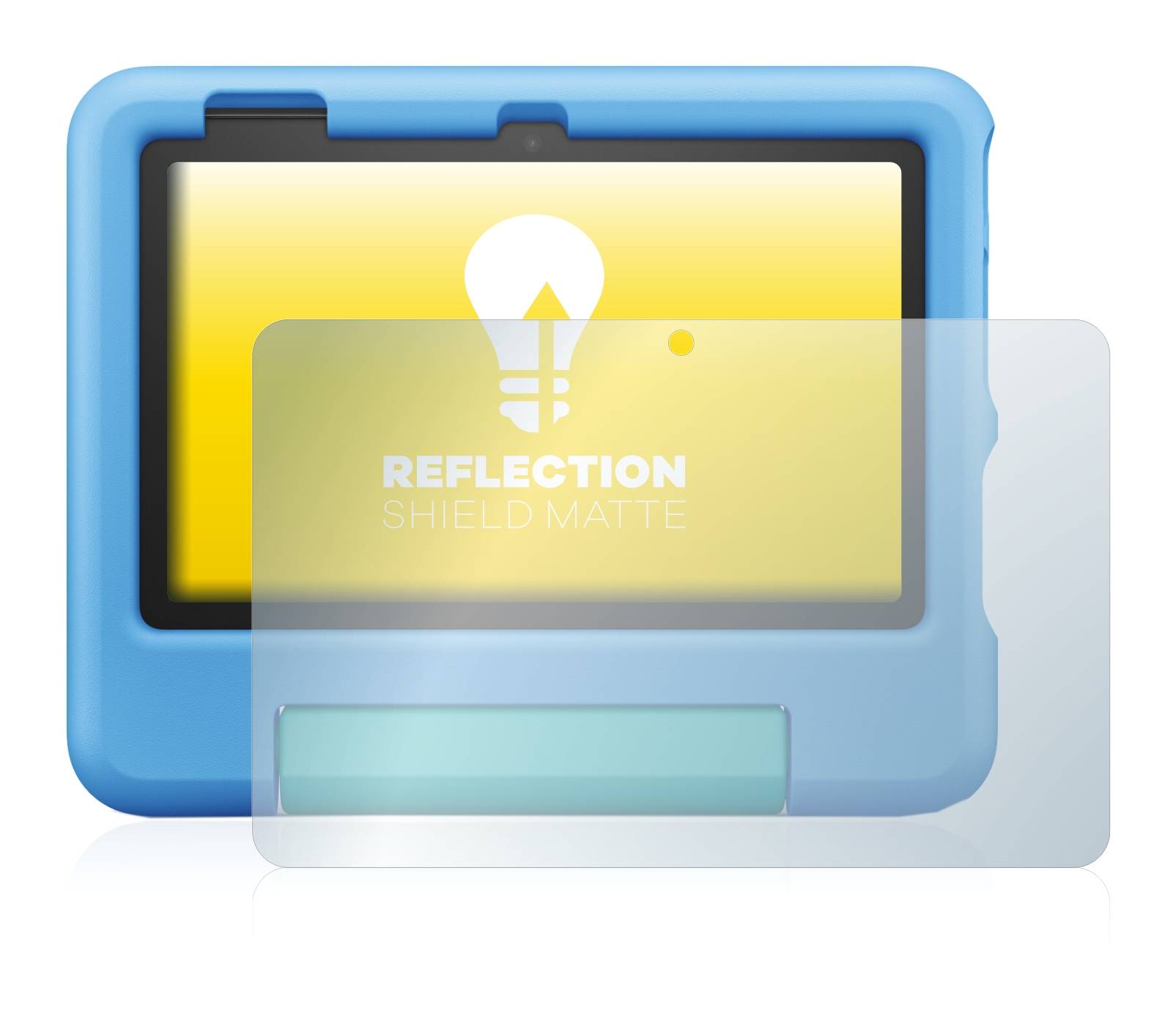 upscreen Reflection Shield Matte Premium Displayschutzfolie für Amazon Fire 7 Kids