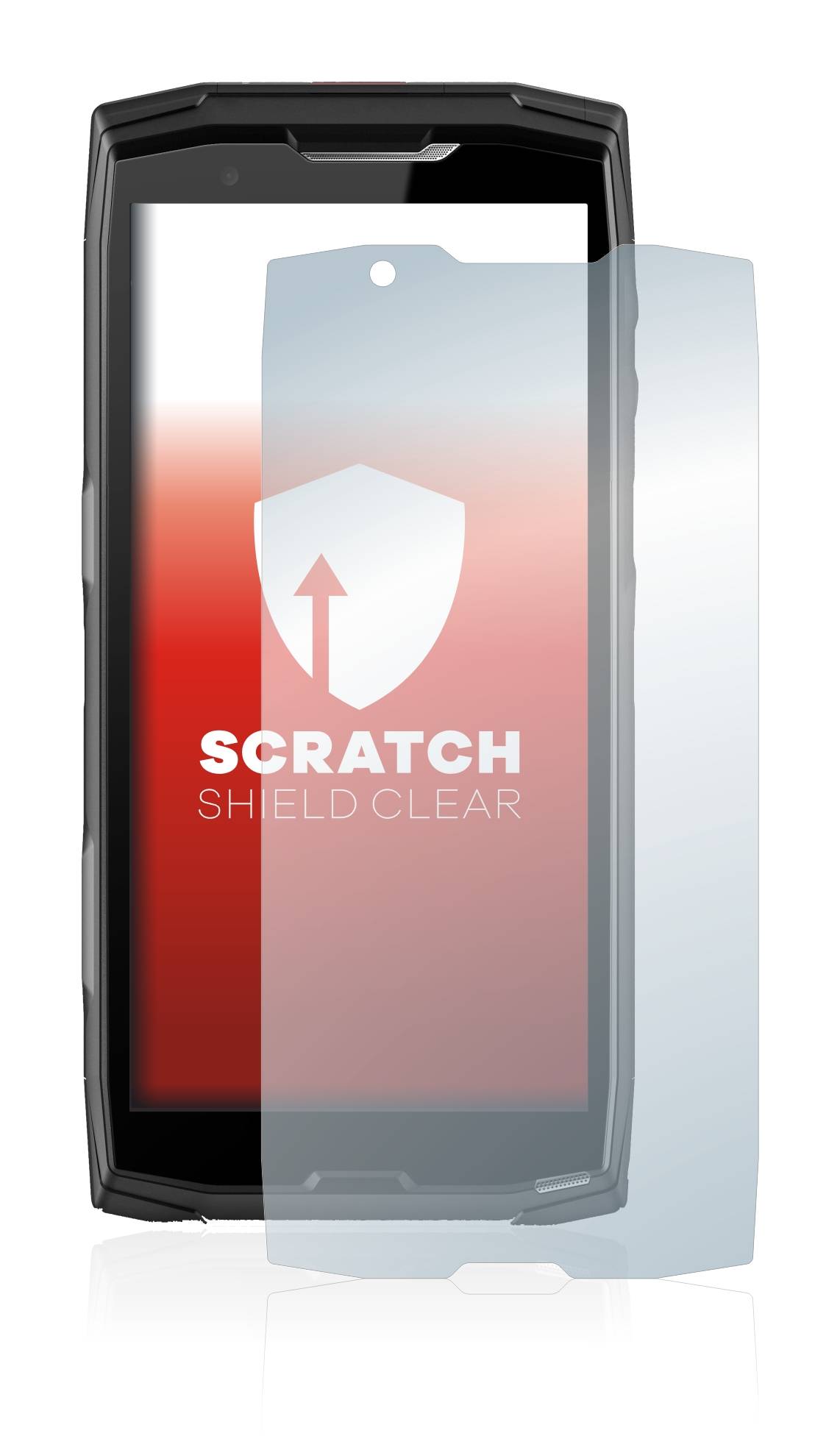 upscreen Schutzfolie für Crosscall Core-X5 Kratzschutz Anti-Fingerprint Klar