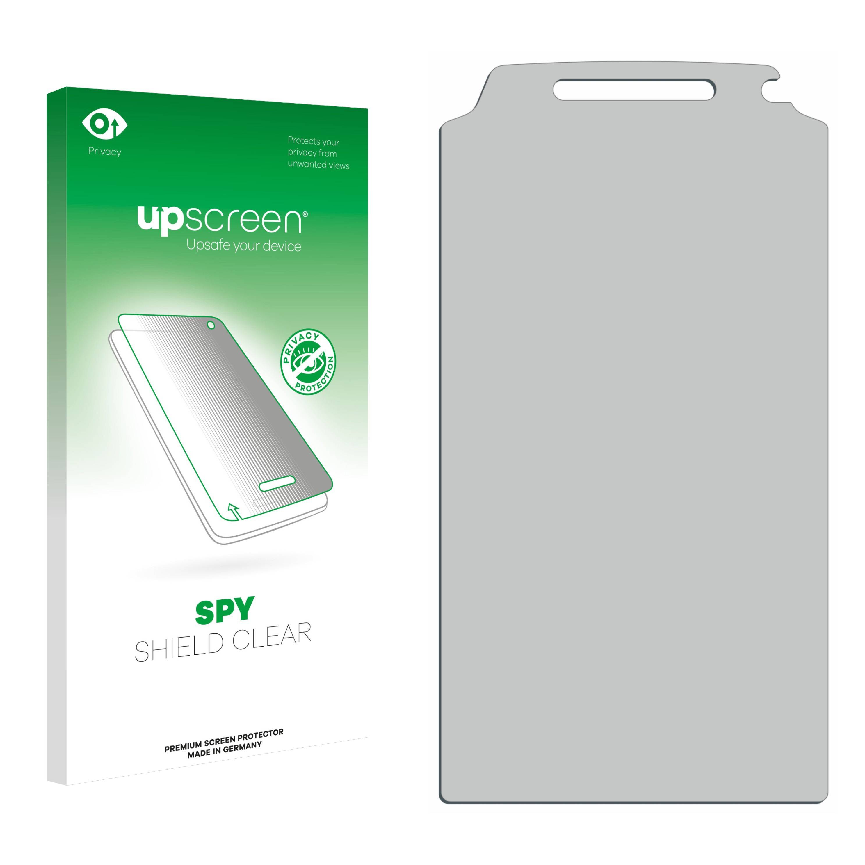 upscreen Spy Shield Clear Premium Blickschutzfolie für Point Mobile
