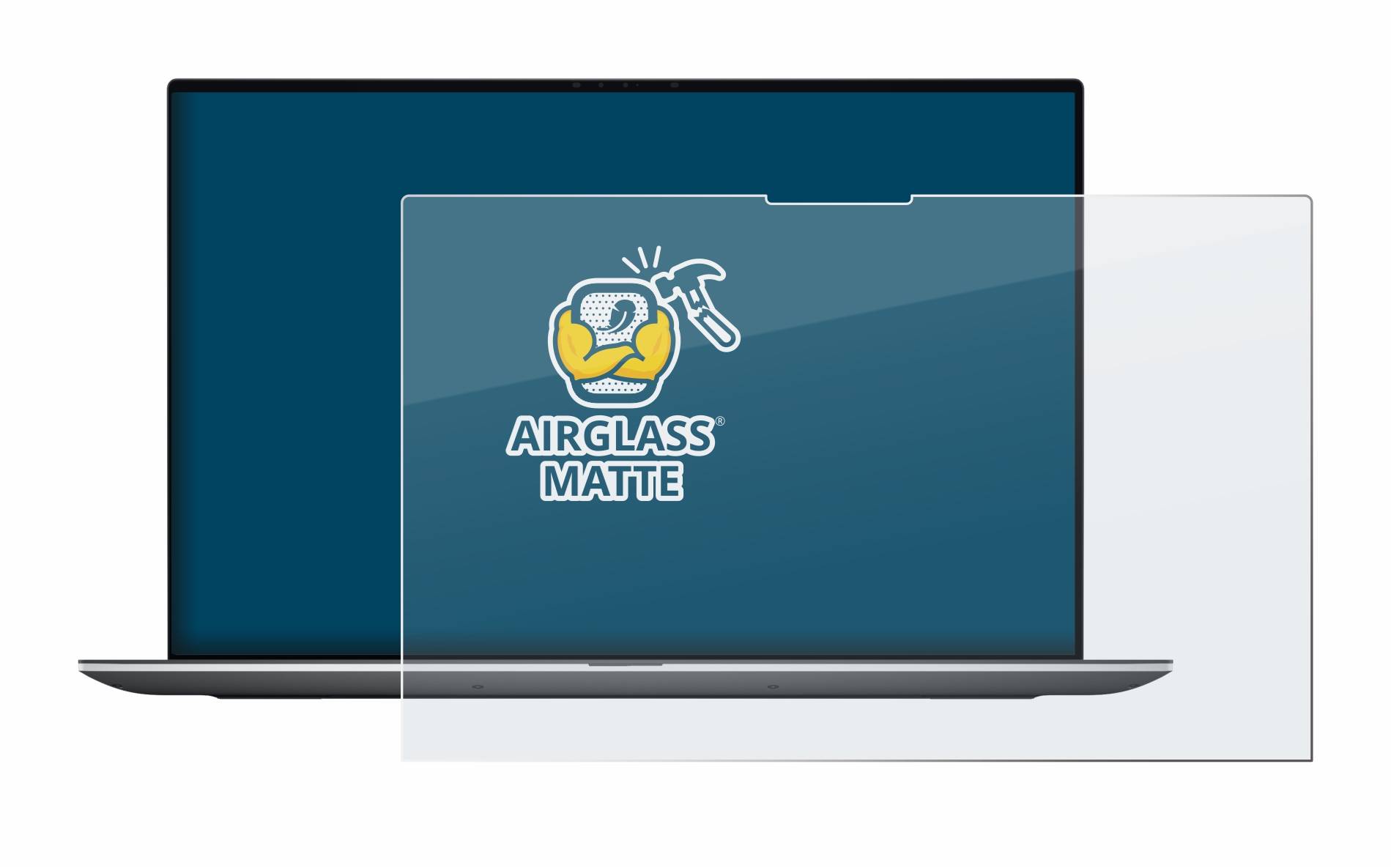 BROTECT AirGlass Matte Schutzglas Folie für Dell Mobile Precision