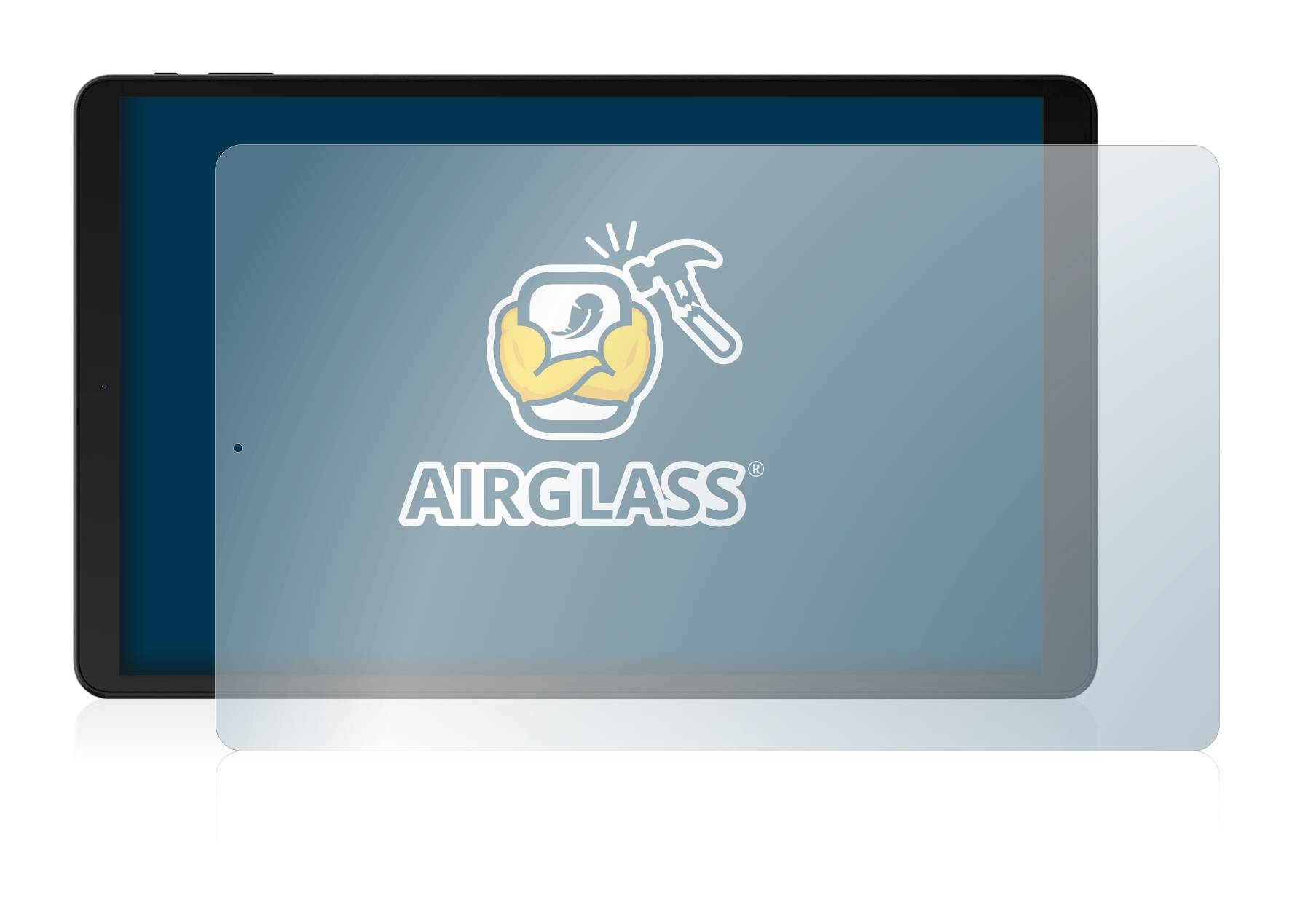 BROTECT AirGlass Flexible Schutz Glas Folie für Odys Space One 10 LTE Klar Transparent